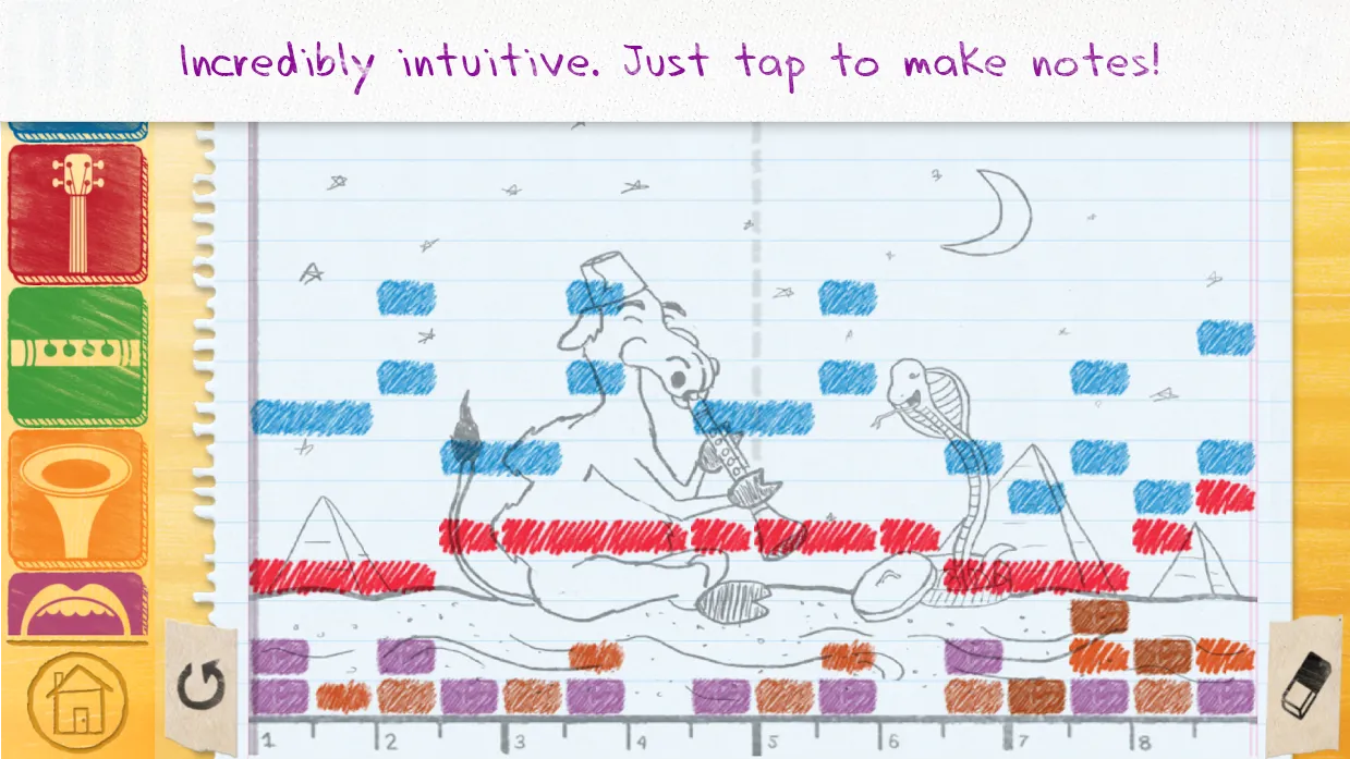 MusiQuest ECE: Sketch-a-Song | Indus Appstore | Screenshot