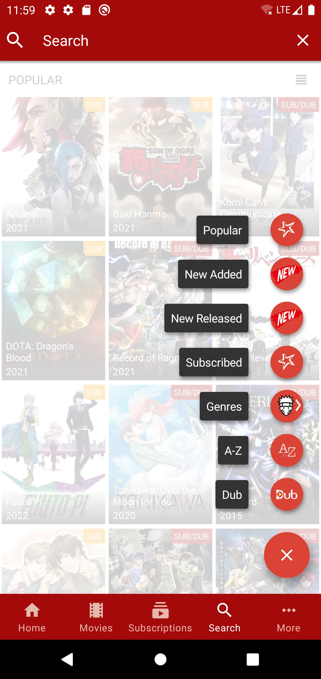 Animo  Fanz - Anime Library | Indus Appstore | Screenshot