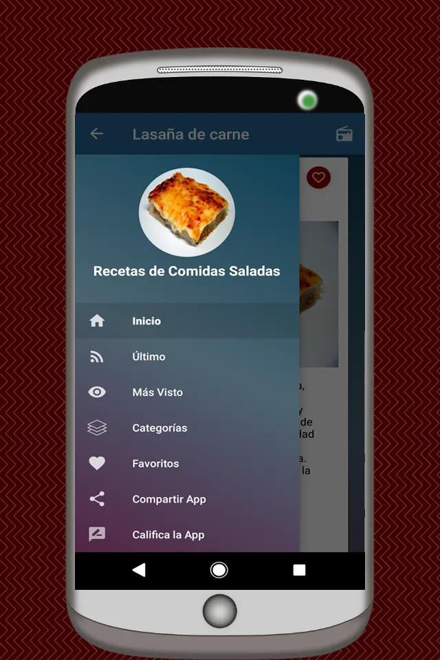 Recetas Saladas Caseras | Indus Appstore | Screenshot