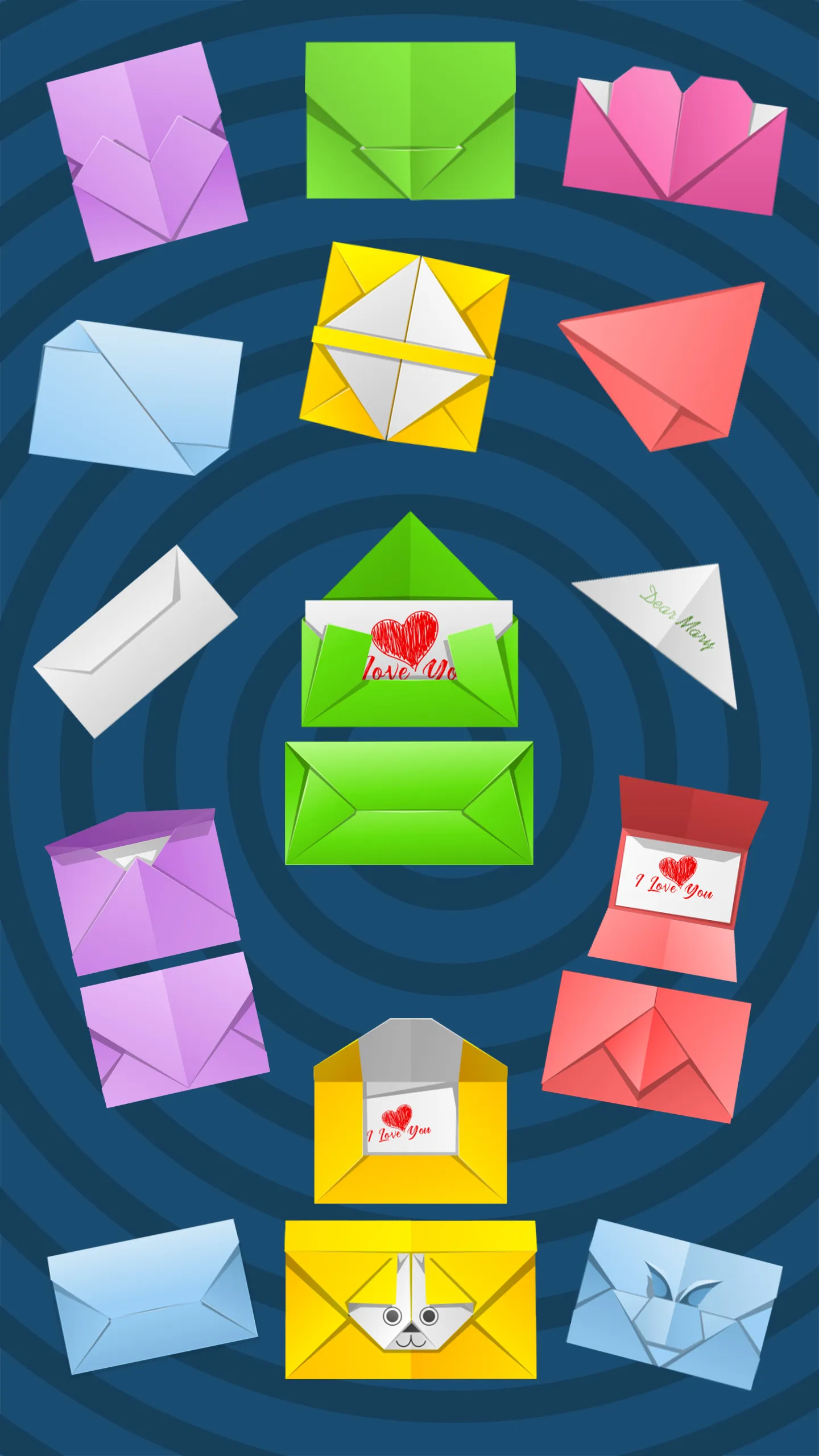 Origami Envelopes For Events | Indus Appstore | Screenshot