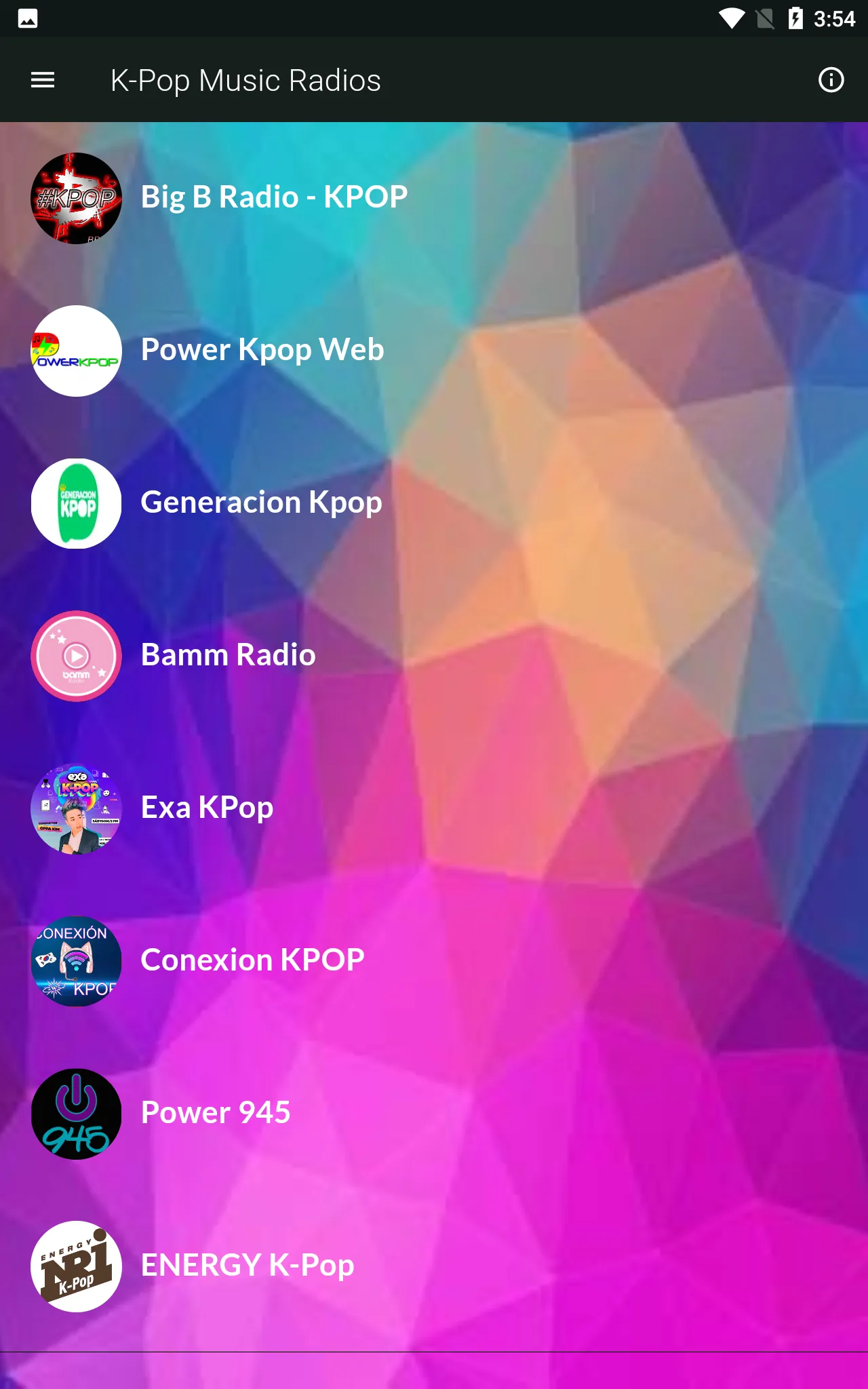 K-Pop Music Radios - Live | Indus Appstore | Screenshot