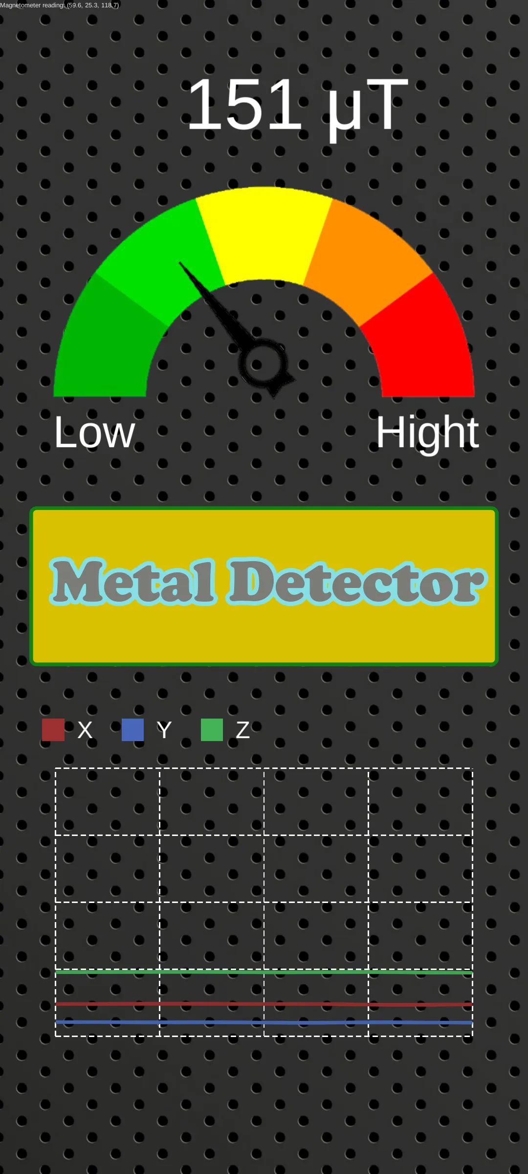 Metal Detector real life radar | Indus Appstore | Screenshot