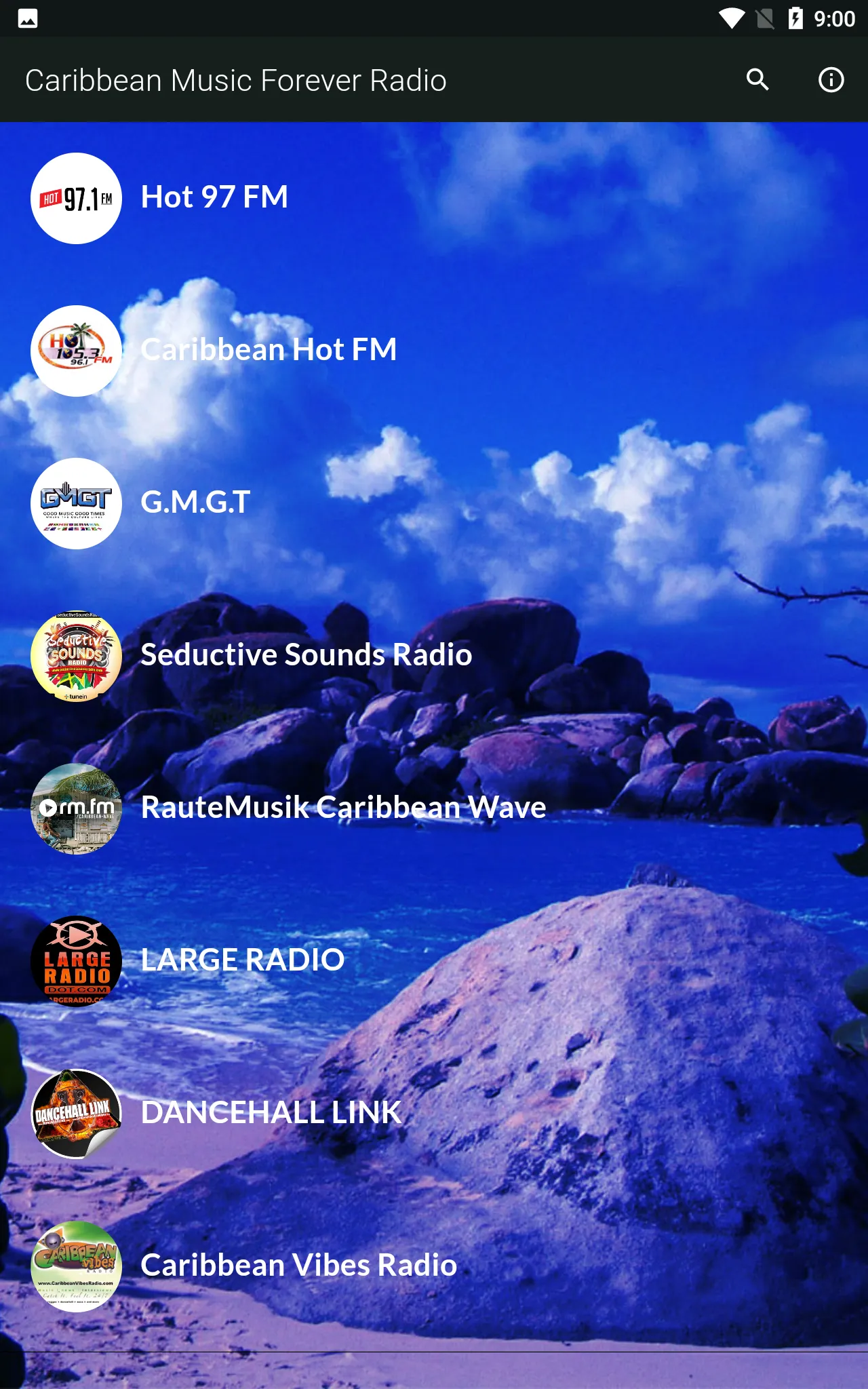 Caribbean Music Radio | Indus Appstore | Screenshot