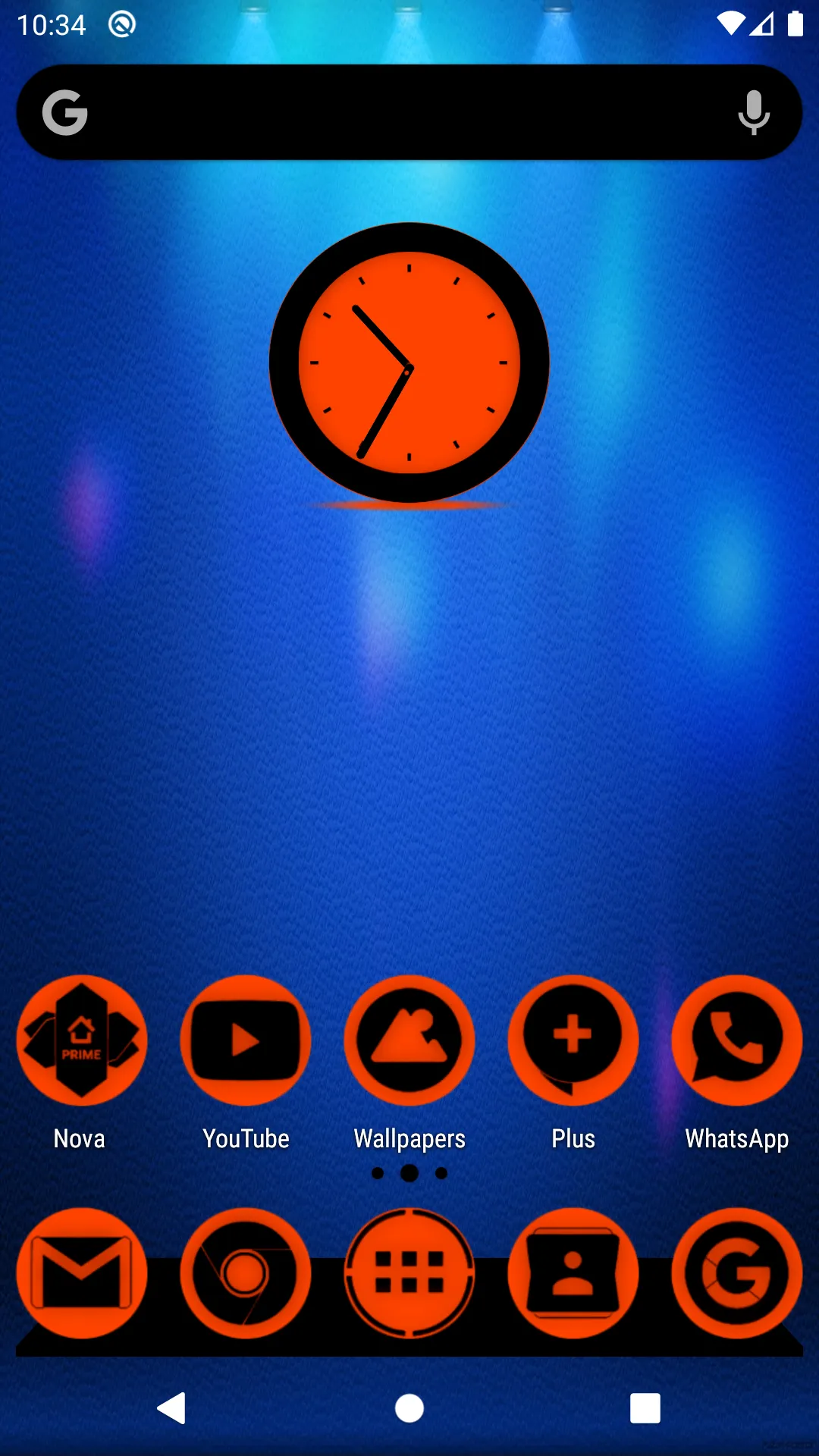 Oreo Orange Icon Pack P2 | Indus Appstore | Screenshot