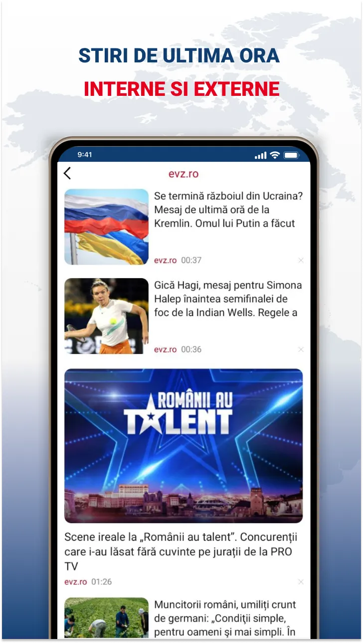 Romania News | Indus Appstore | Screenshot