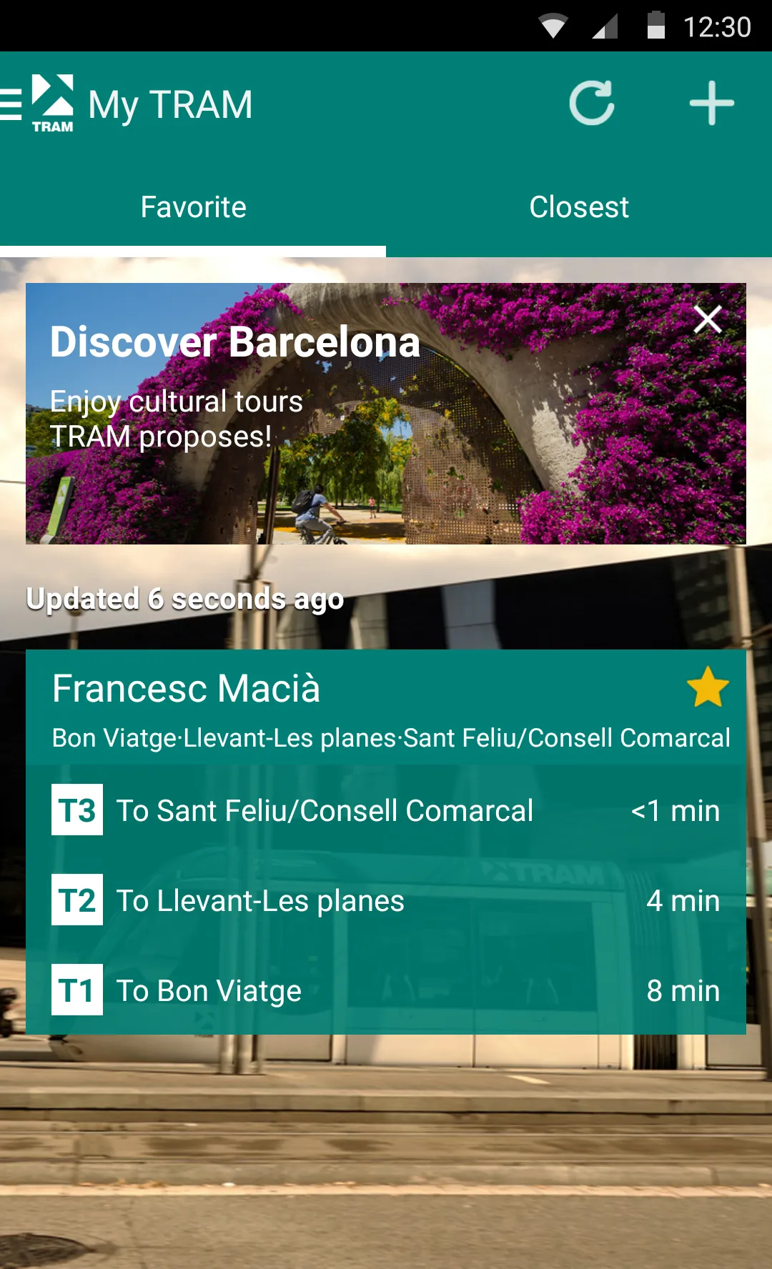 TRAM Barcelona | Indus Appstore | Screenshot