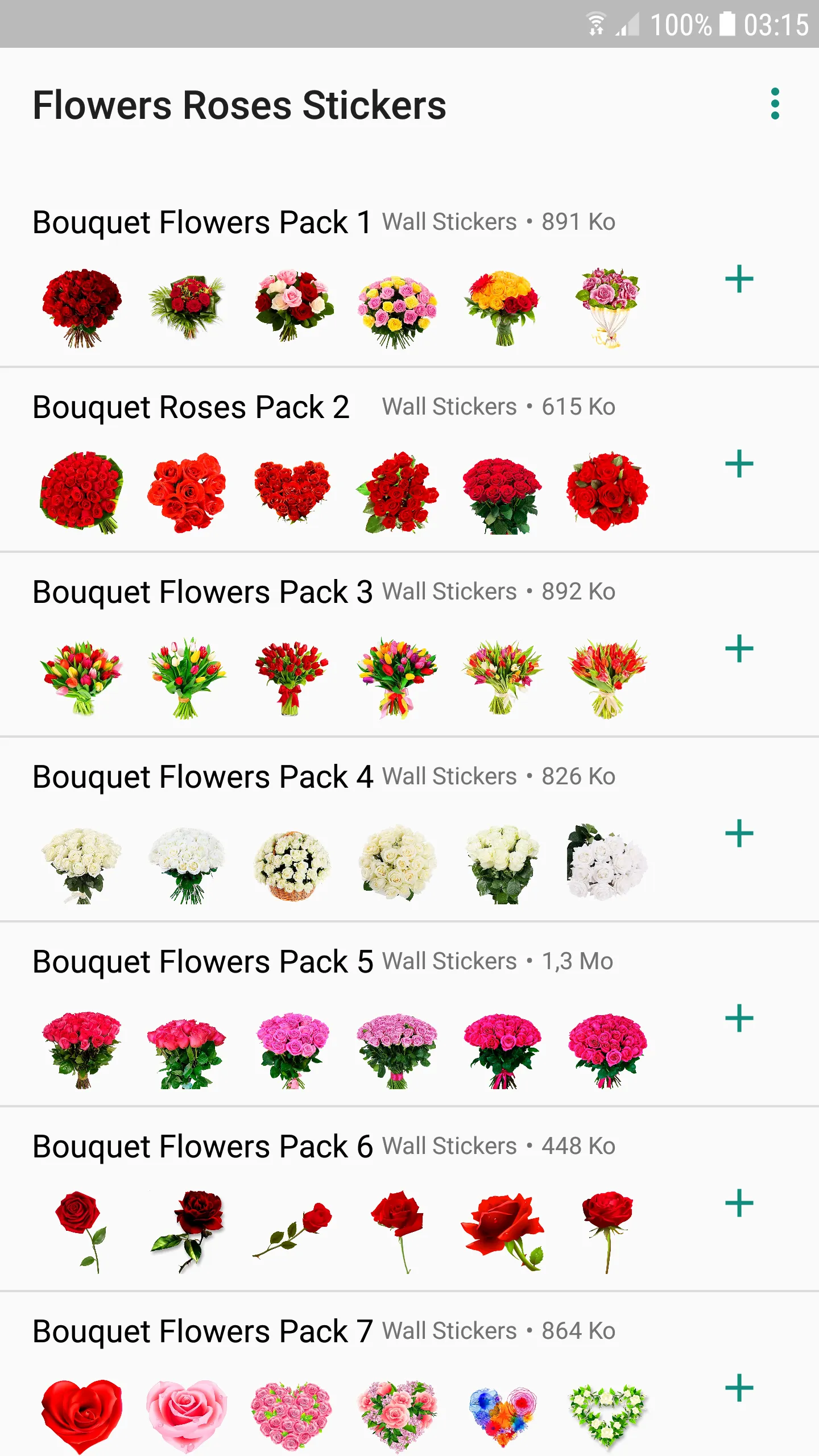 Flowers Stickers for WhatsApp | Indus Appstore | Screenshot