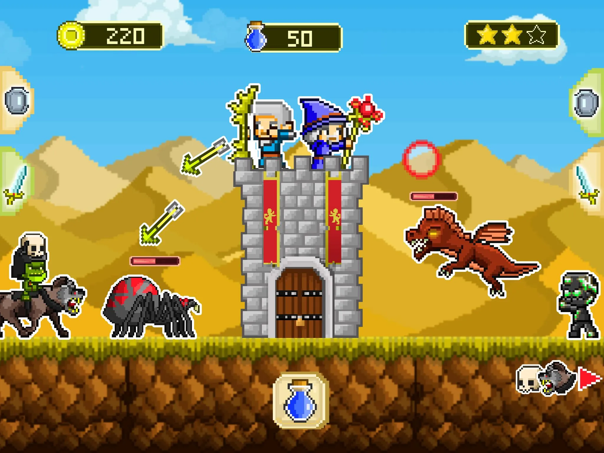 Mini guardians: castle defense | Indus Appstore | Screenshot