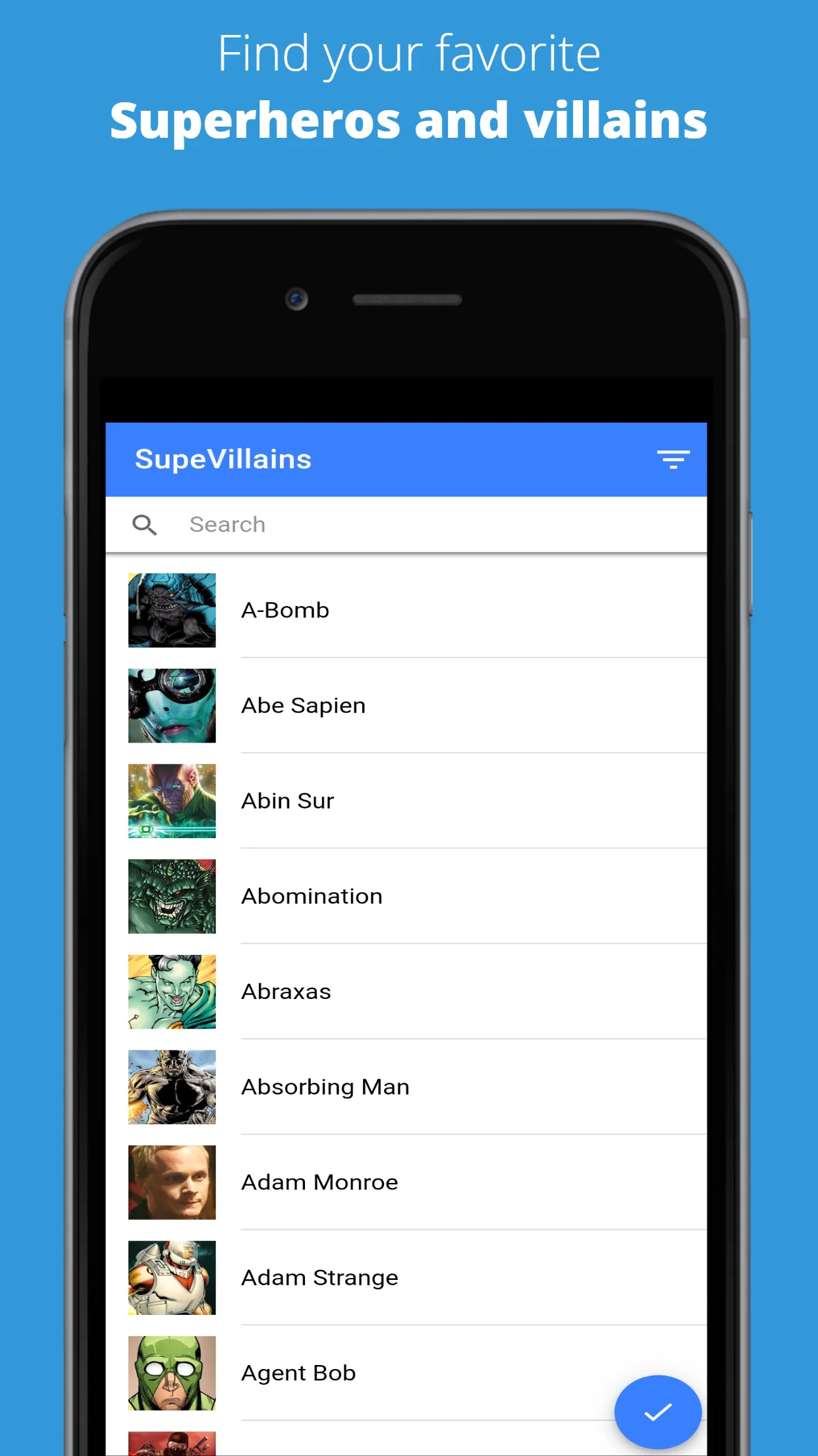 Supevillains : Comic world her | Indus Appstore | Screenshot