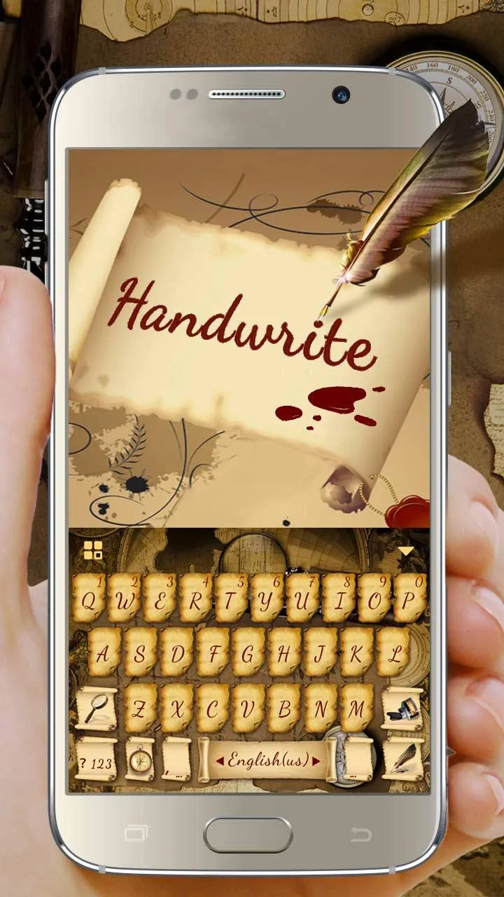 Handwrite Theme | Indus Appstore | Screenshot