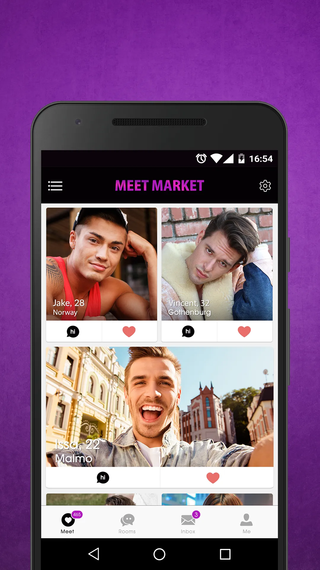 Meet Market: Gay Chat & Dates | Indus Appstore | Screenshot