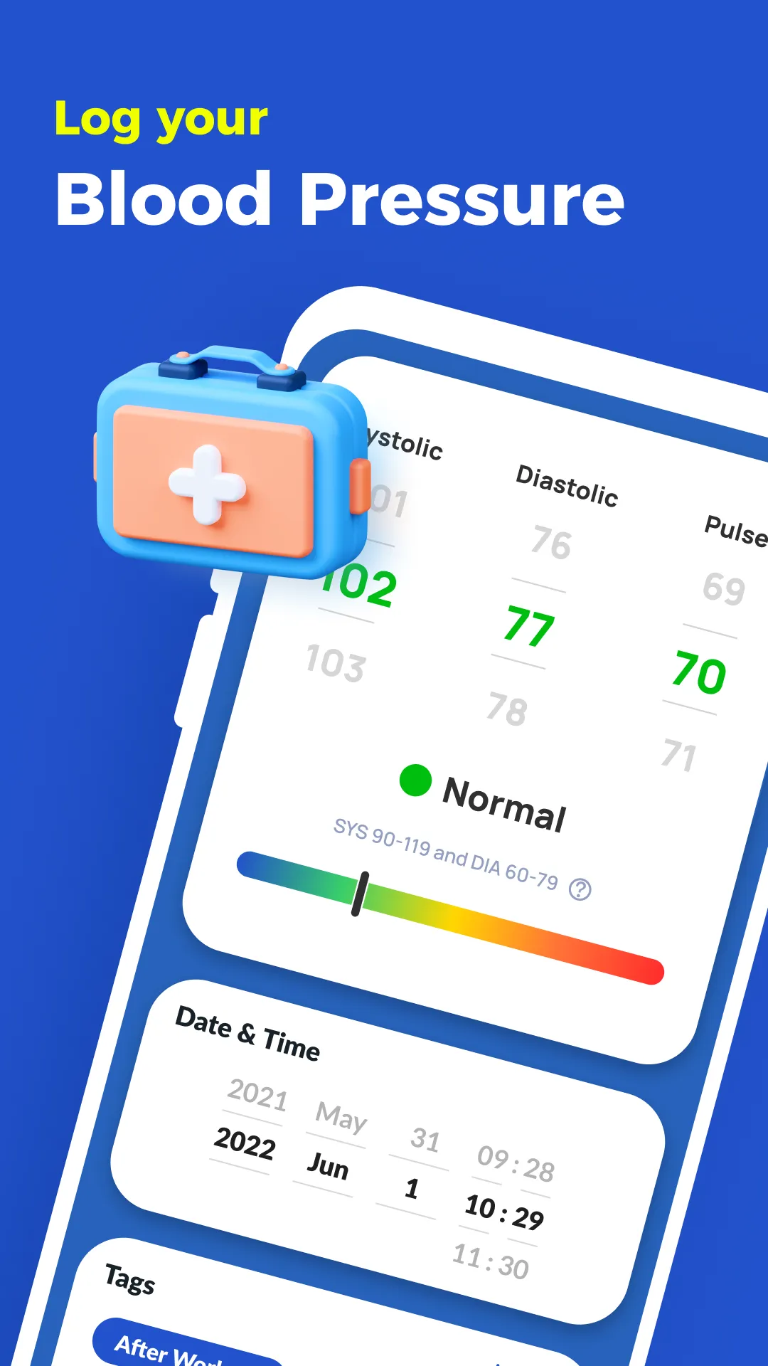 Blood Pressure Tracker | Indus Appstore | Screenshot