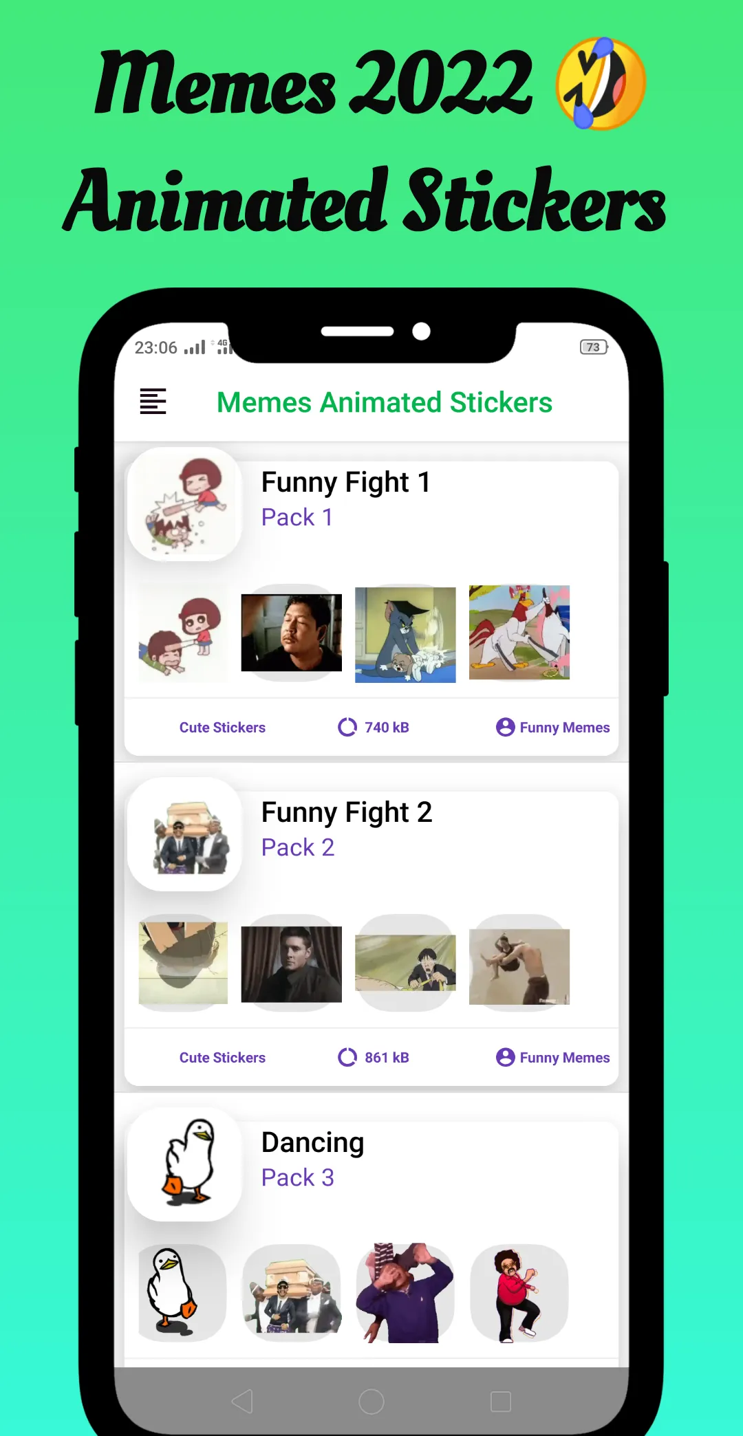 Memes Animated Stickers 2022 | Indus Appstore | Screenshot