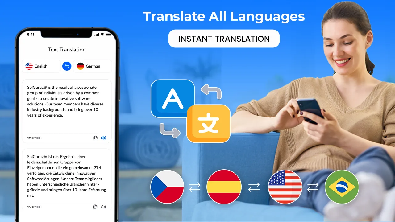 All Languages - Translator App | Indus Appstore | Screenshot