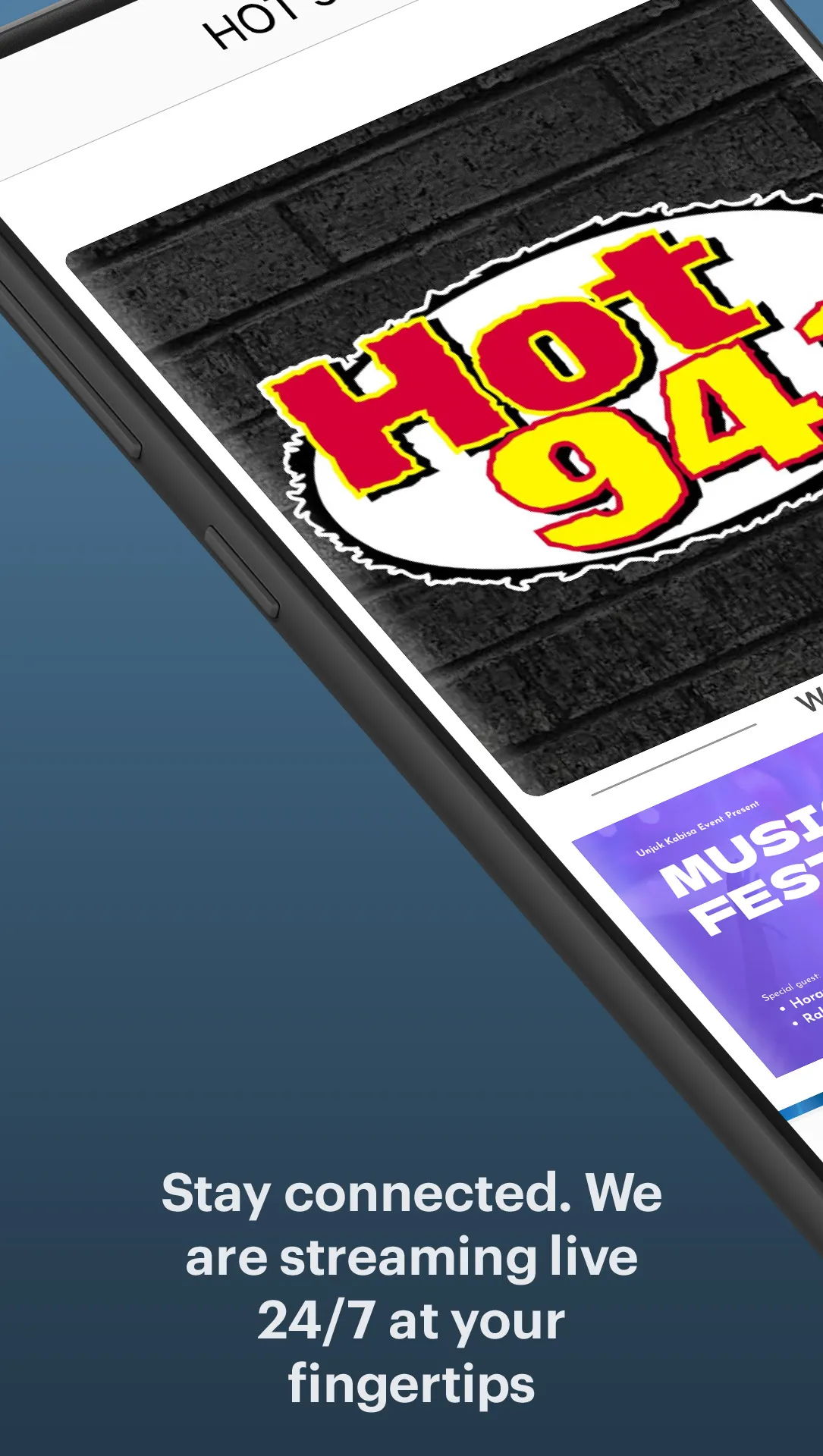 HOT 94.1 BAKERSFIELD | Indus Appstore | Screenshot