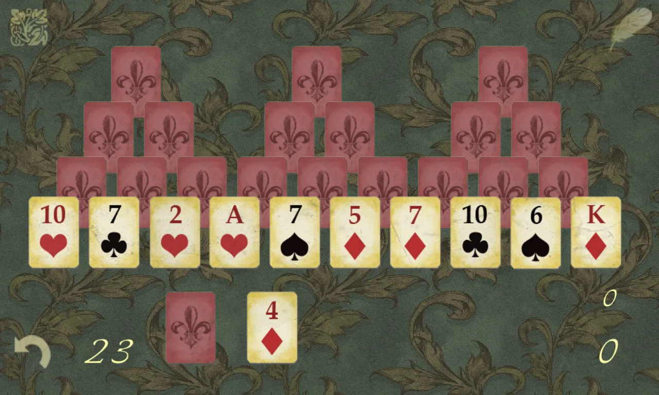 Vintage Tripeaks Solitaire | Indus Appstore | Screenshot