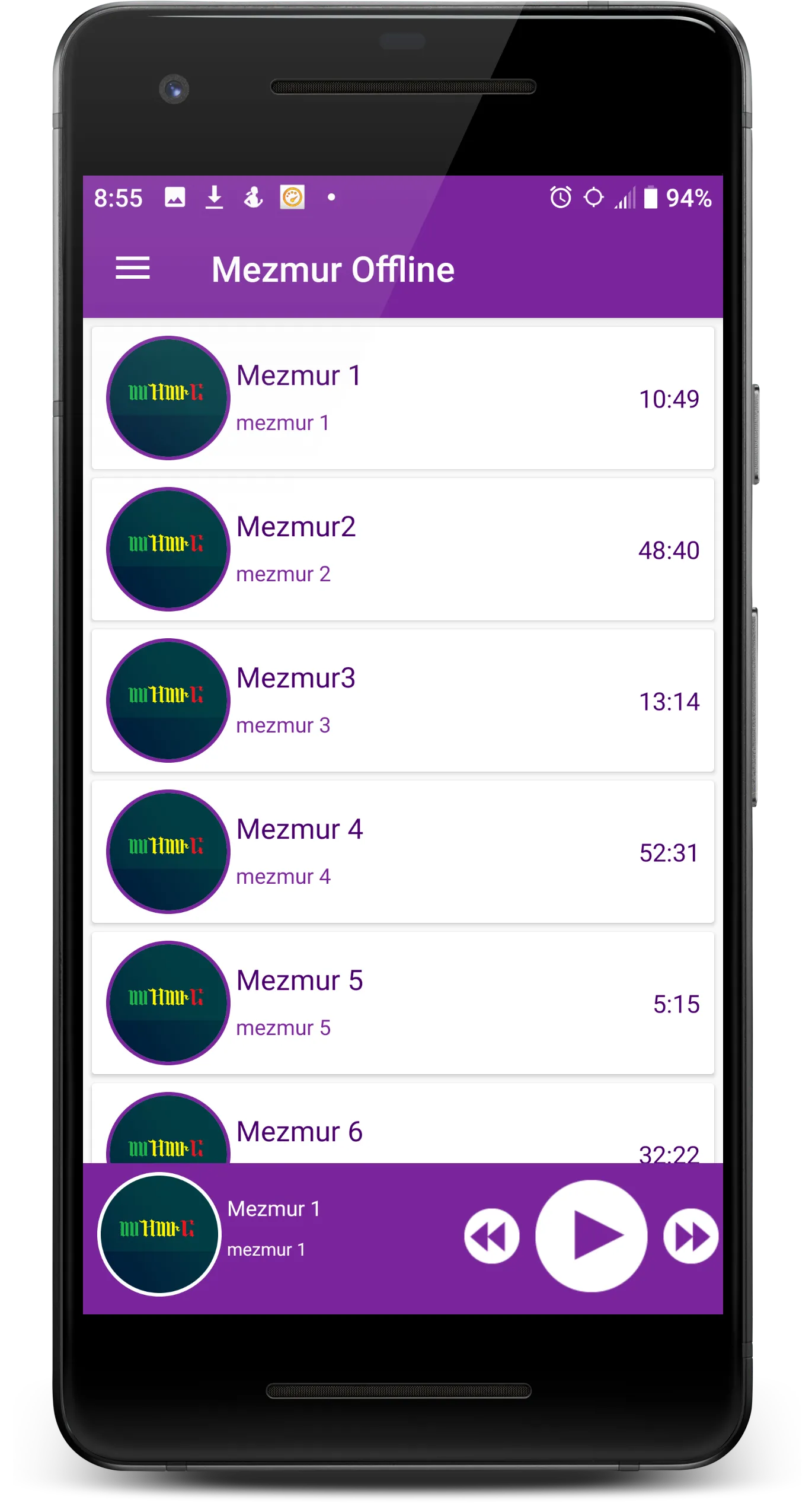 Mezmurs offline | Indus Appstore | Screenshot