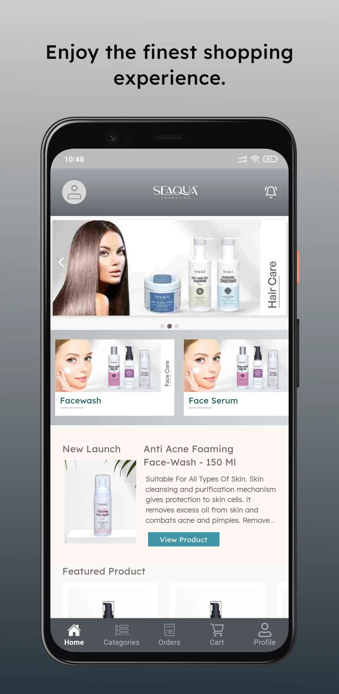 Seaqua Cosmetics | Indus Appstore | Screenshot