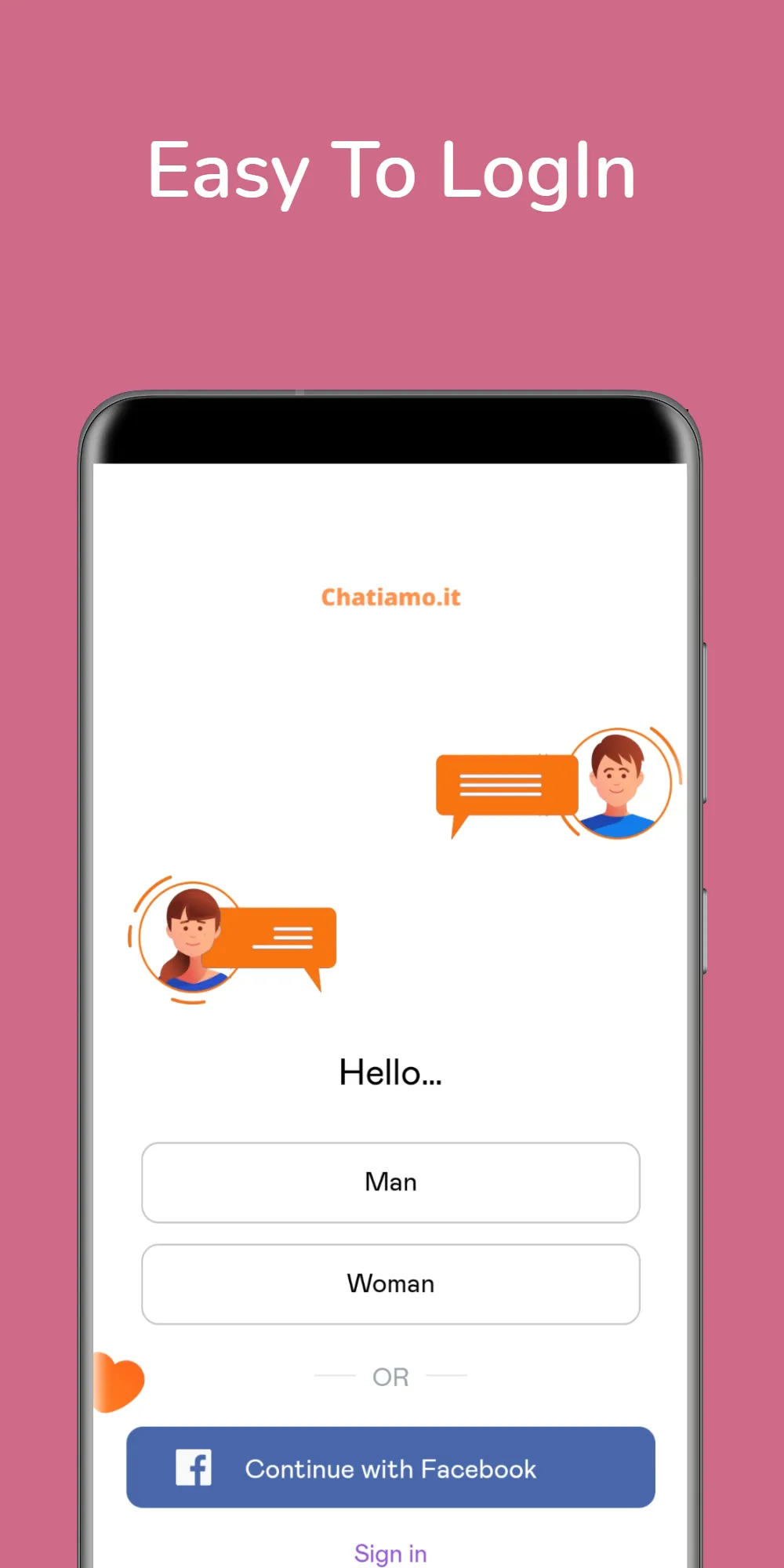 Chatiamo to meet other people | Indus Appstore | Screenshot