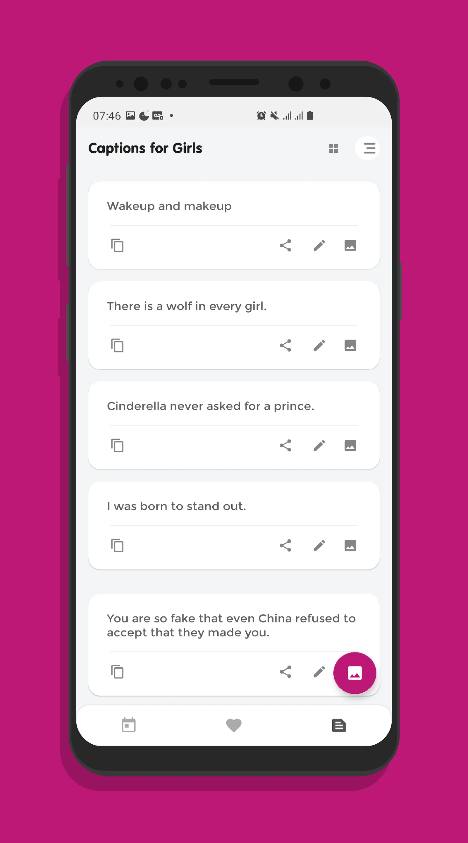 Short Instagram Captions Girls | Indus Appstore | Screenshot