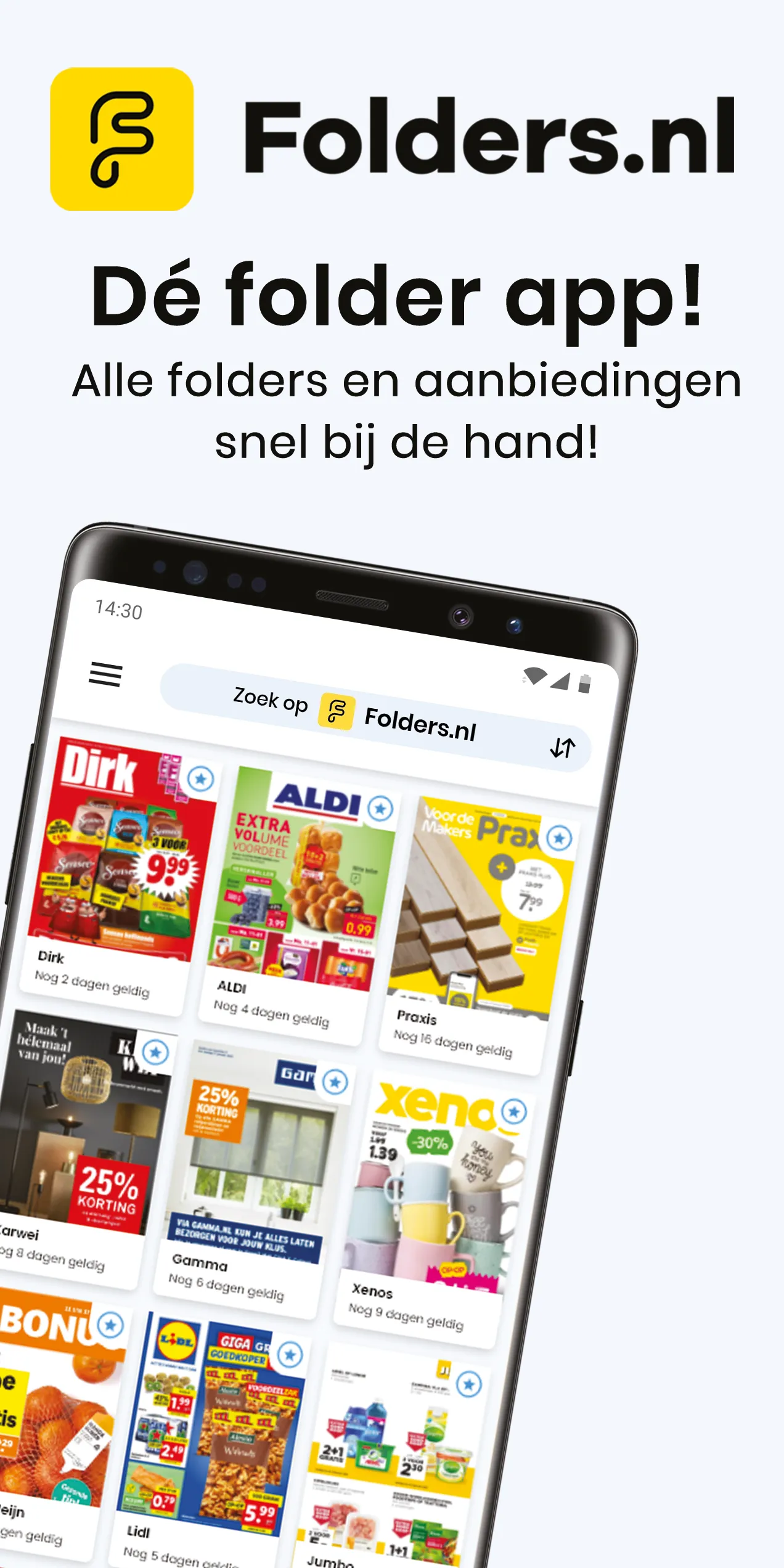 Folders.nl vind voordeel snel | Indus Appstore | Screenshot