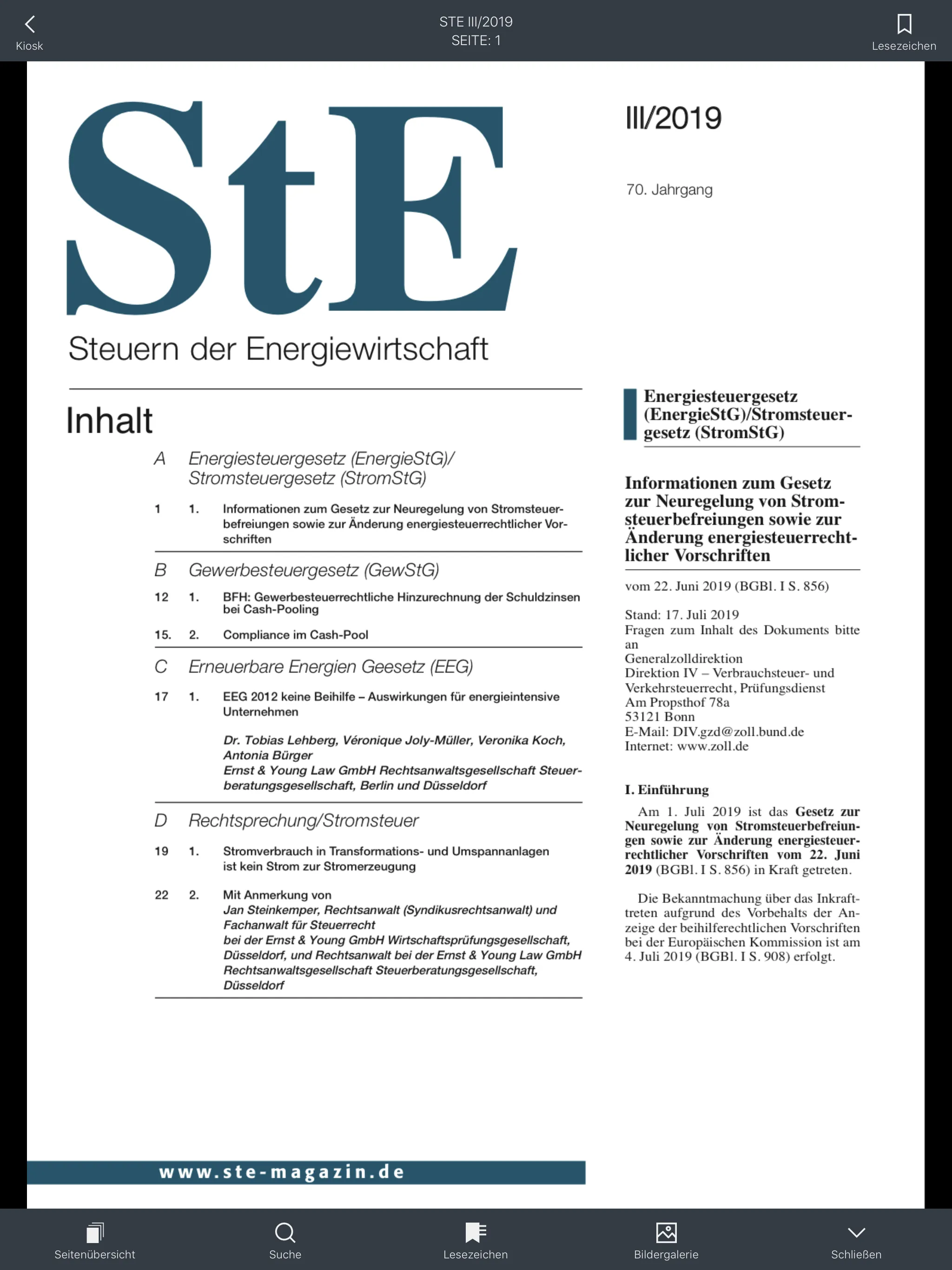 Steuern der Energiewirtschaft | Indus Appstore | Screenshot