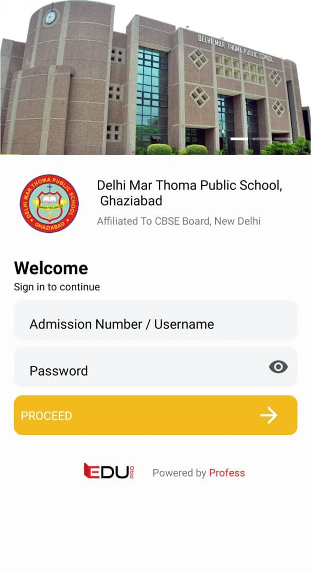 Delhi Mar Thoma Public School  | Indus Appstore | Screenshot