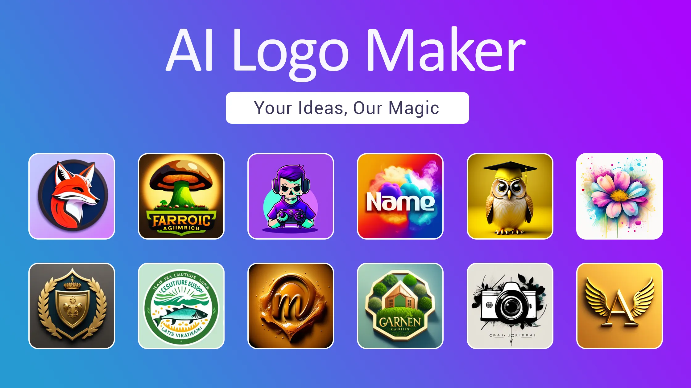 Logo maker AI Logo generator | Indus Appstore | Screenshot