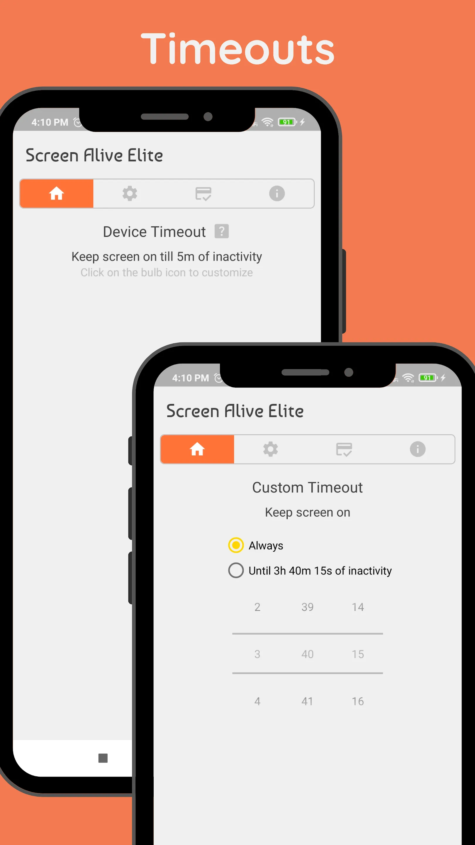 Screen Alive Elite: screen on | Indus Appstore | Screenshot