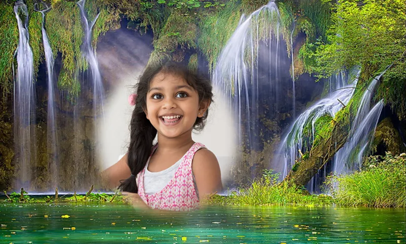 Waterfall Photo Frames | Indus Appstore | Screenshot