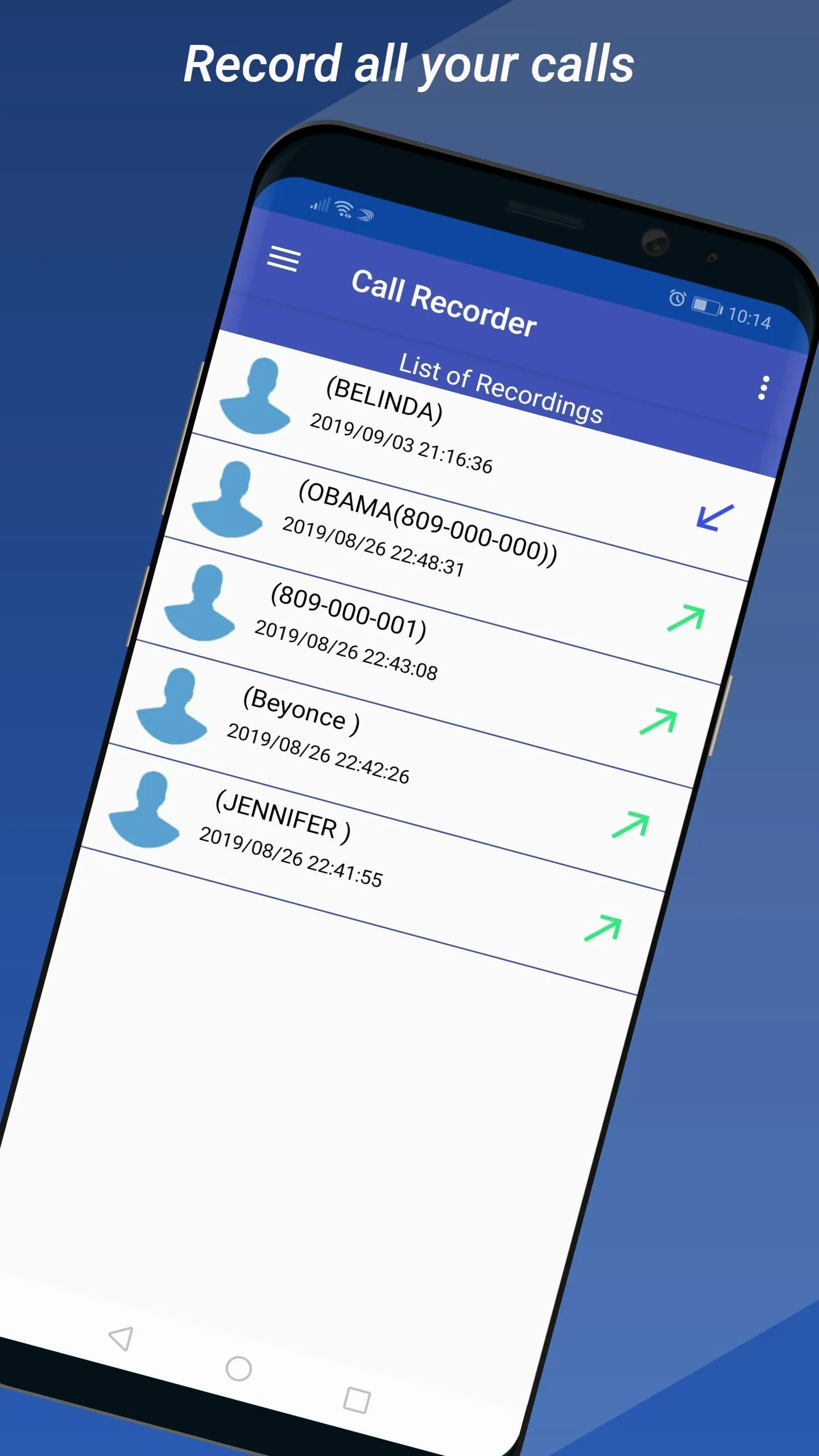 Call recorder | Indus Appstore | Screenshot