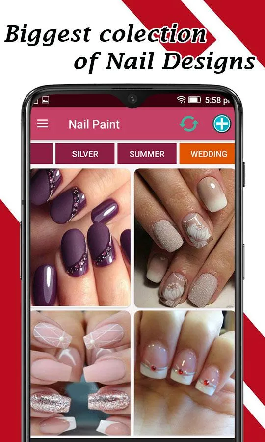 Nail Art Designs Collection | Indus Appstore | Screenshot