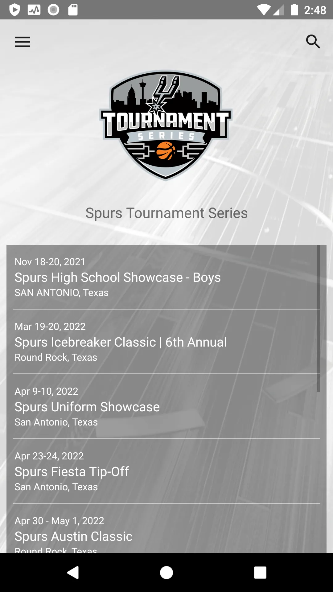 Spurs Tournament Series | Indus Appstore | Screenshot