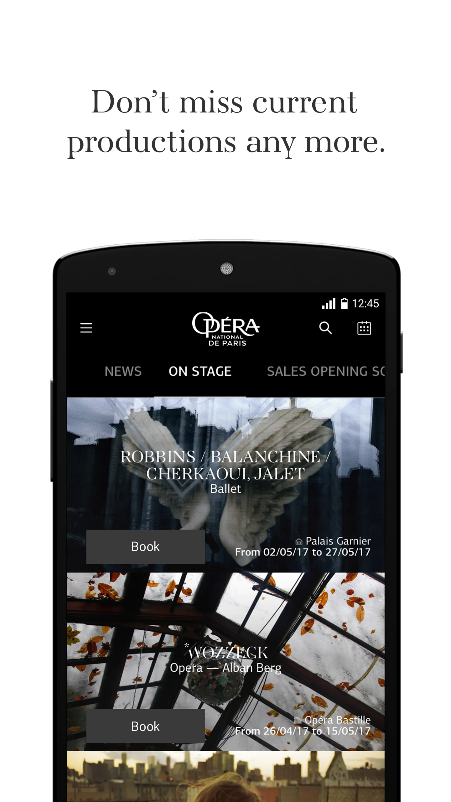 Opéra national de Paris | Indus Appstore | Screenshot