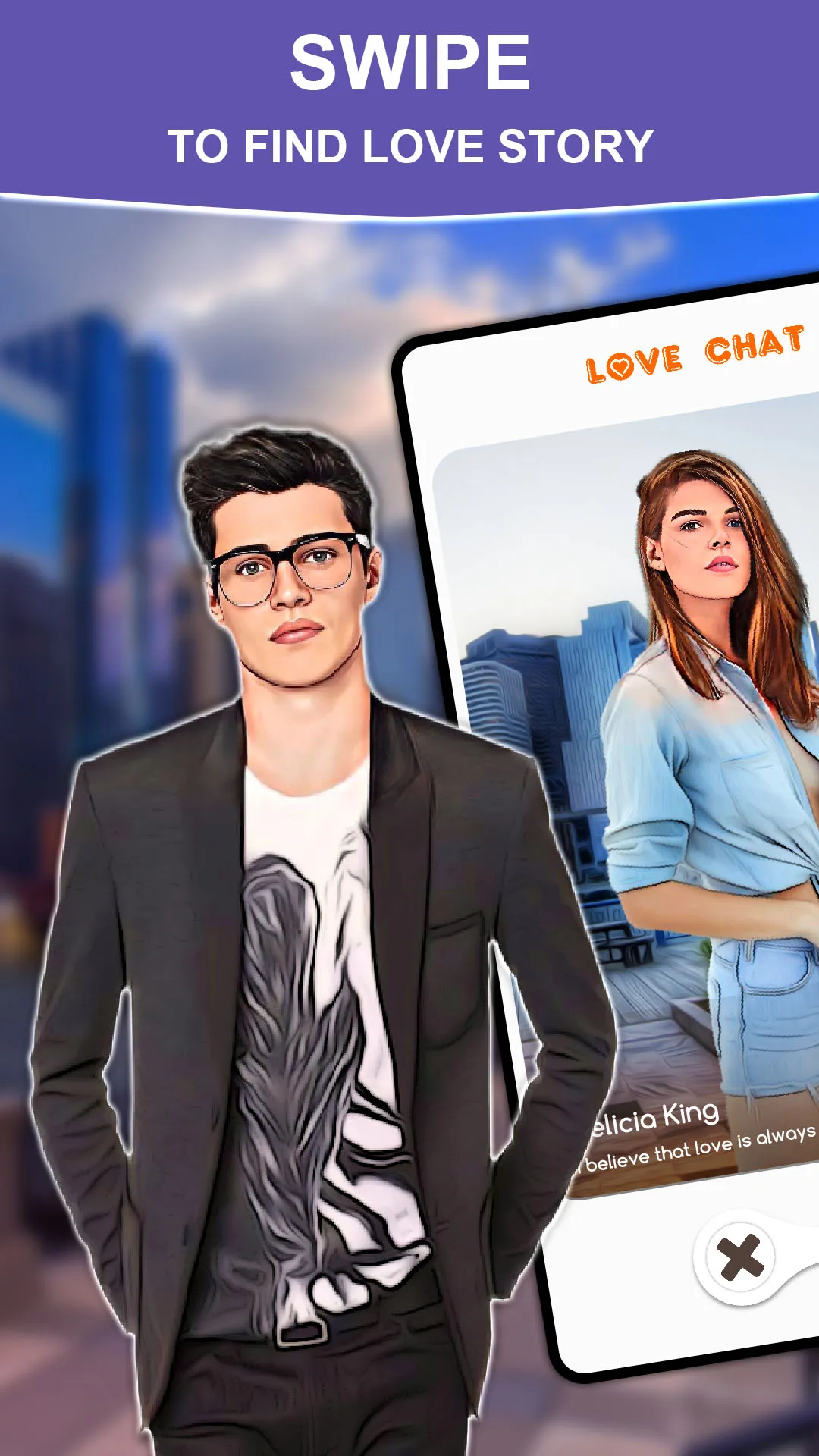 Luvmechat - Pocket Love Story | Indus Appstore | Screenshot