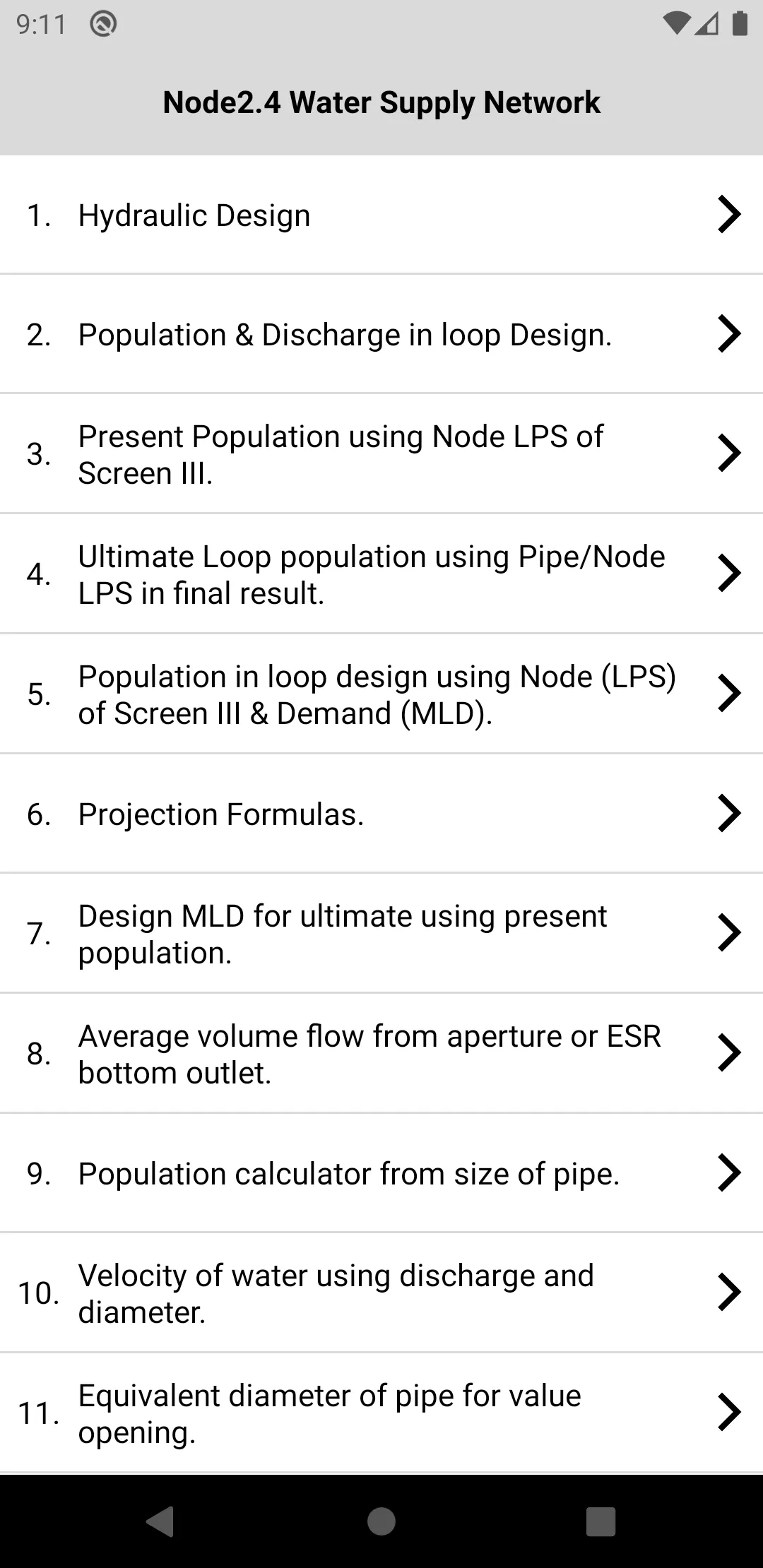 Node 24x7 Water Supply Network | Indus Appstore | Screenshot