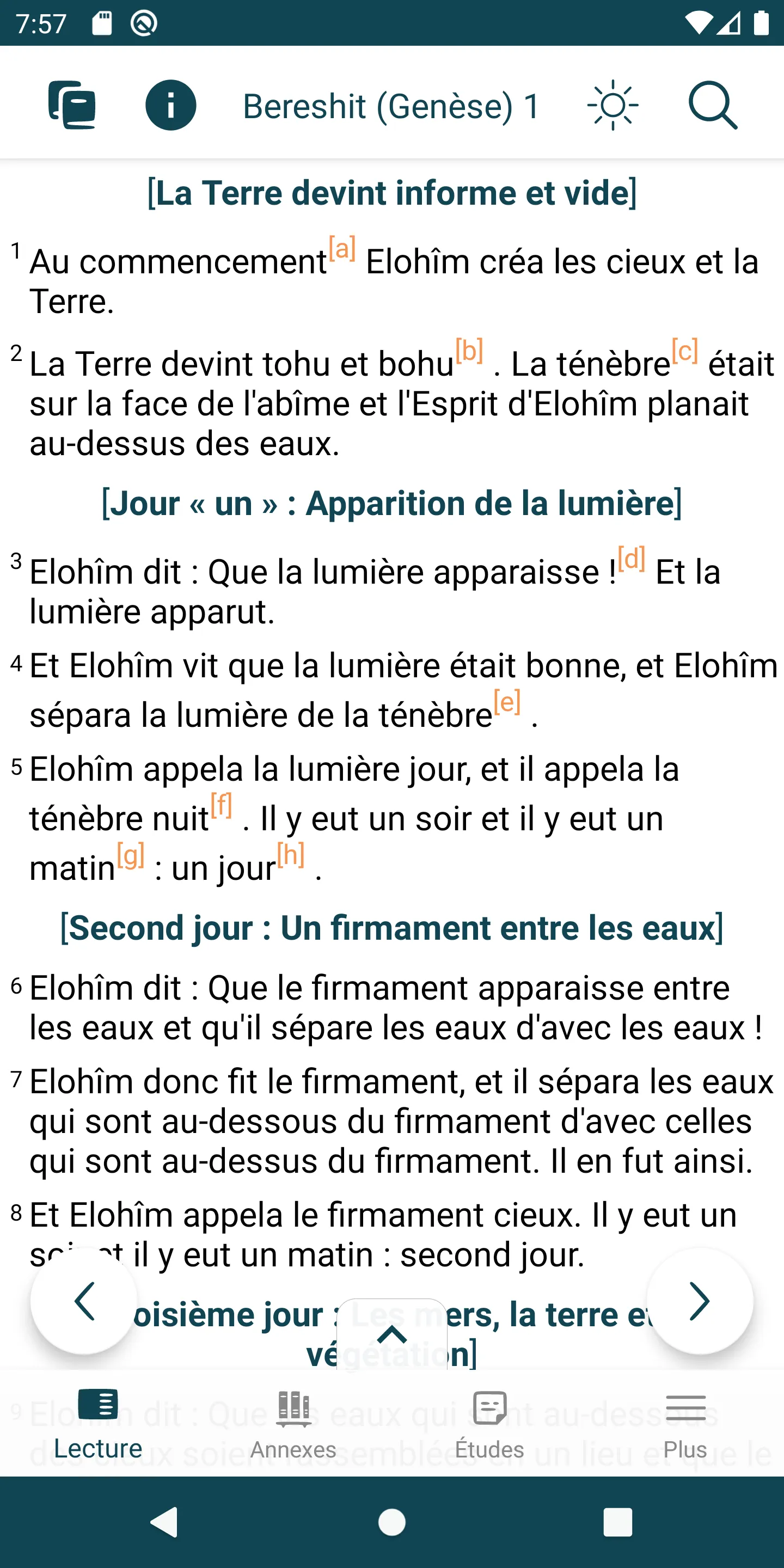 Bible de Yéhoshoua Mashiah | Indus Appstore | Screenshot