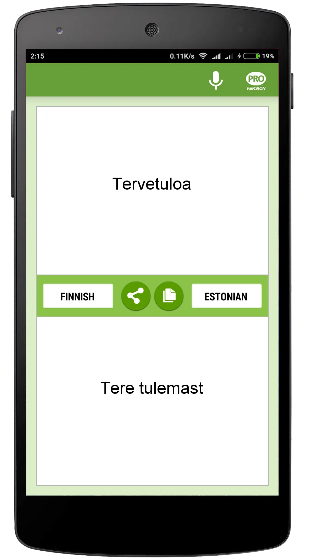 Finnish-Estonian Translator | Indus Appstore | Screenshot