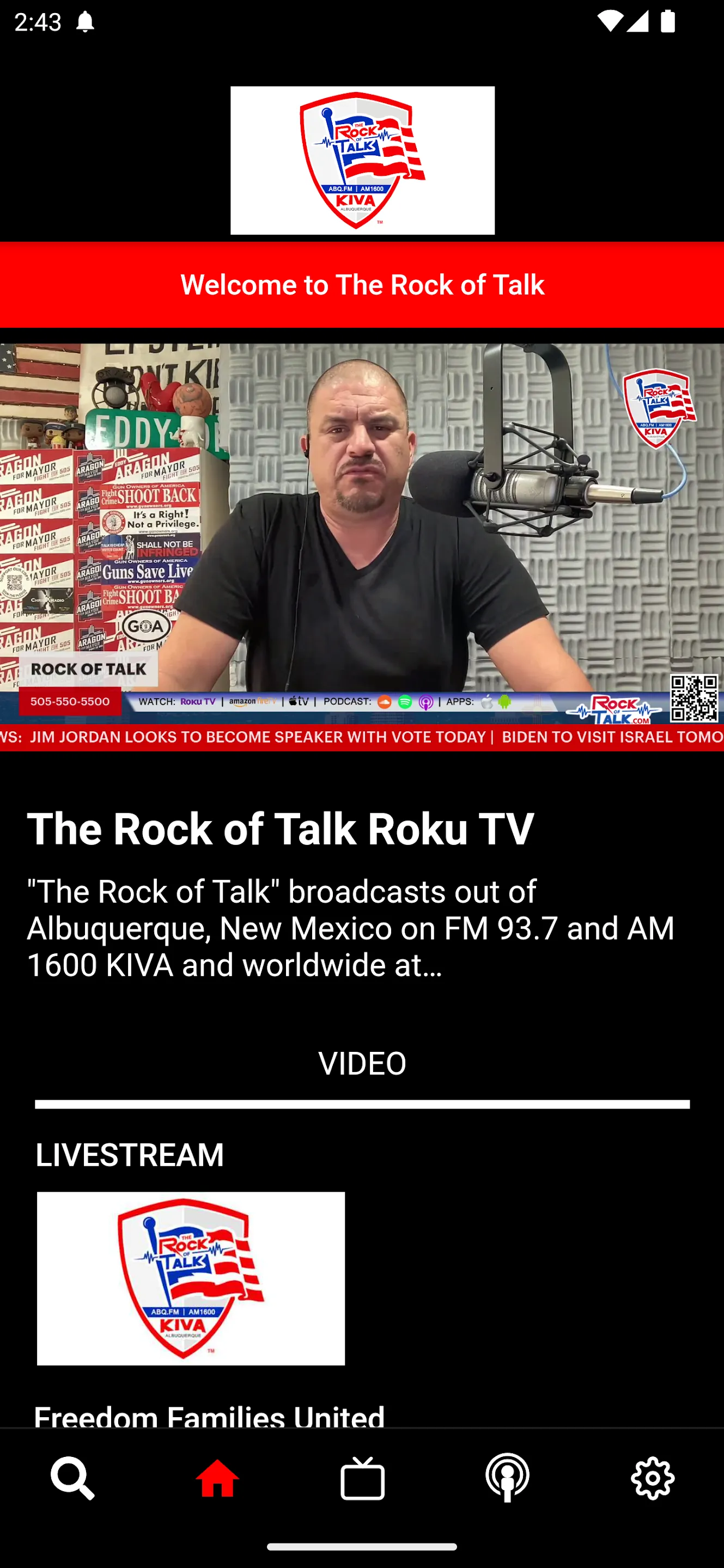 The Rock of Talk | Indus Appstore | Screenshot