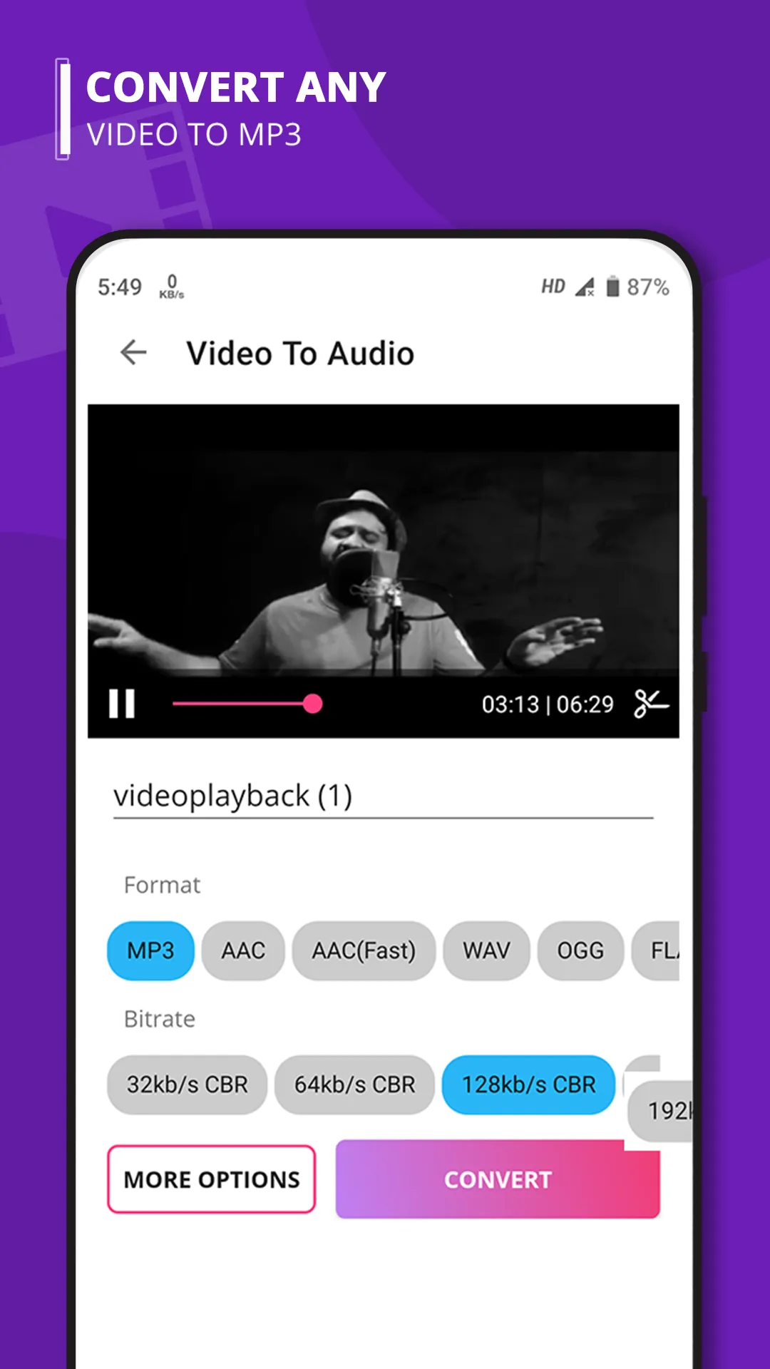 Video to Mp3 Converter | Indus Appstore | Screenshot