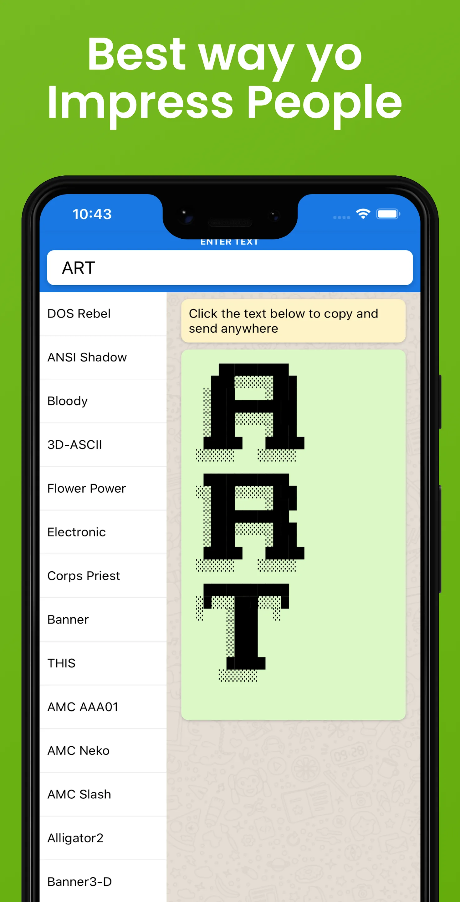 Font Generator for Instagram | Indus Appstore | Screenshot