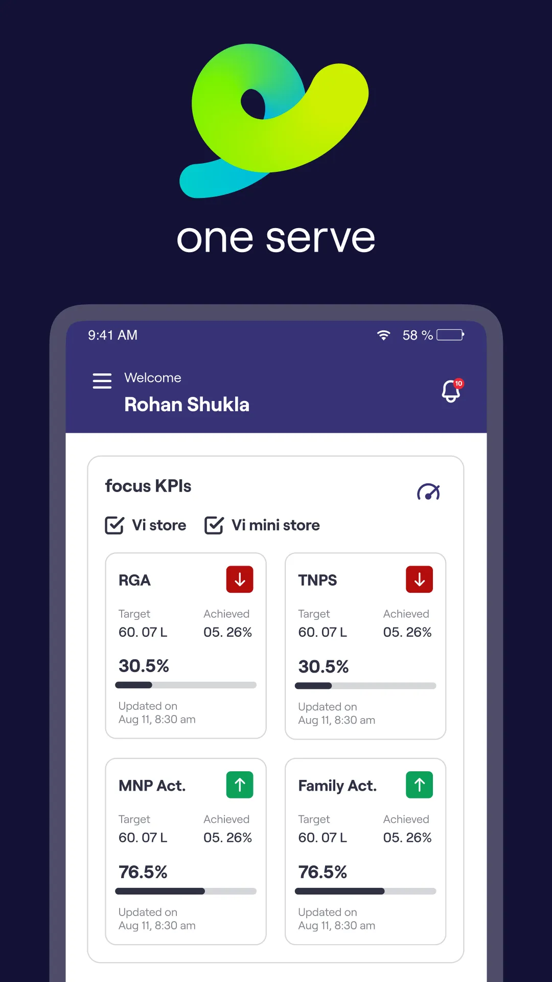 One Serve | Indus Appstore | Screenshot