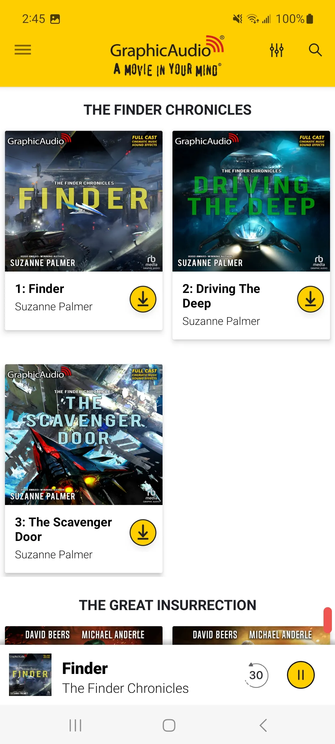 GraphicAudio Access Audiobooks | Indus Appstore | Screenshot