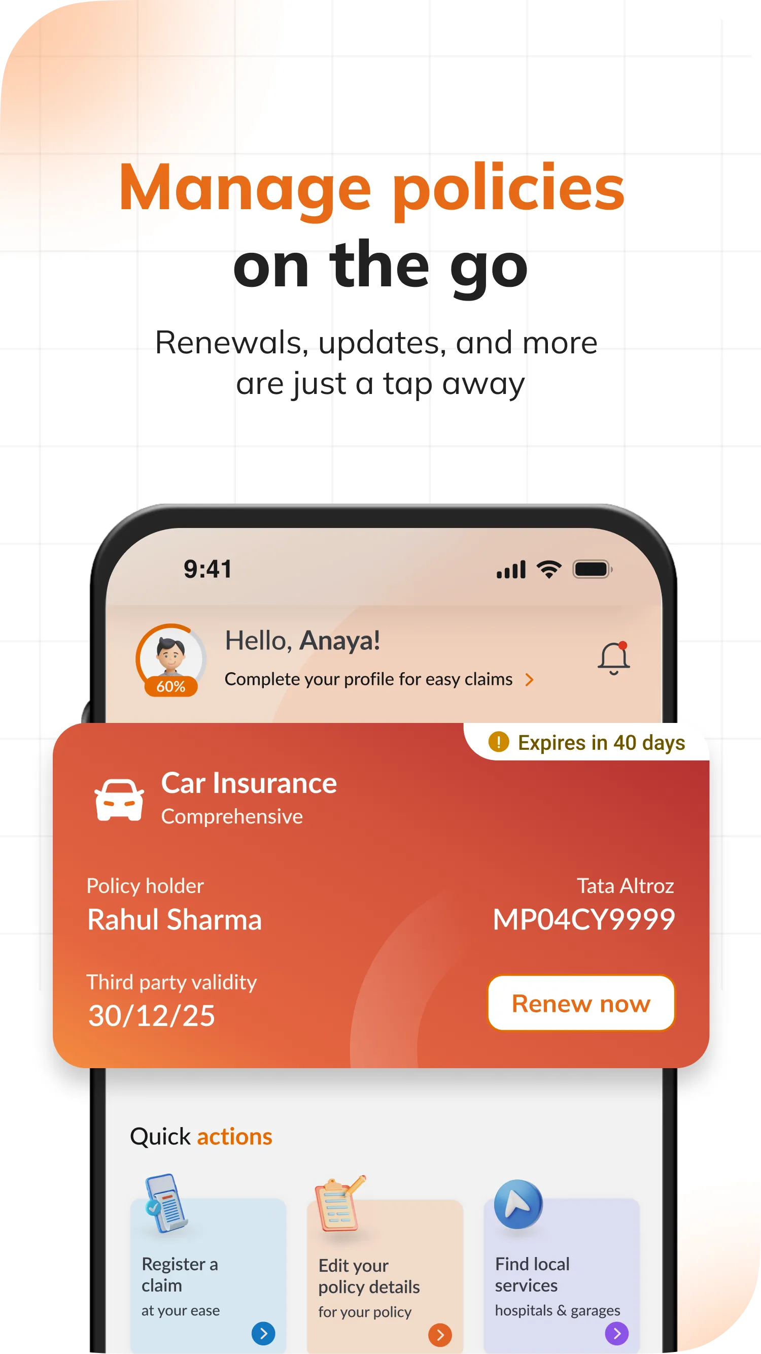 IL TakeCare Insurance App | Indus Appstore | Screenshot