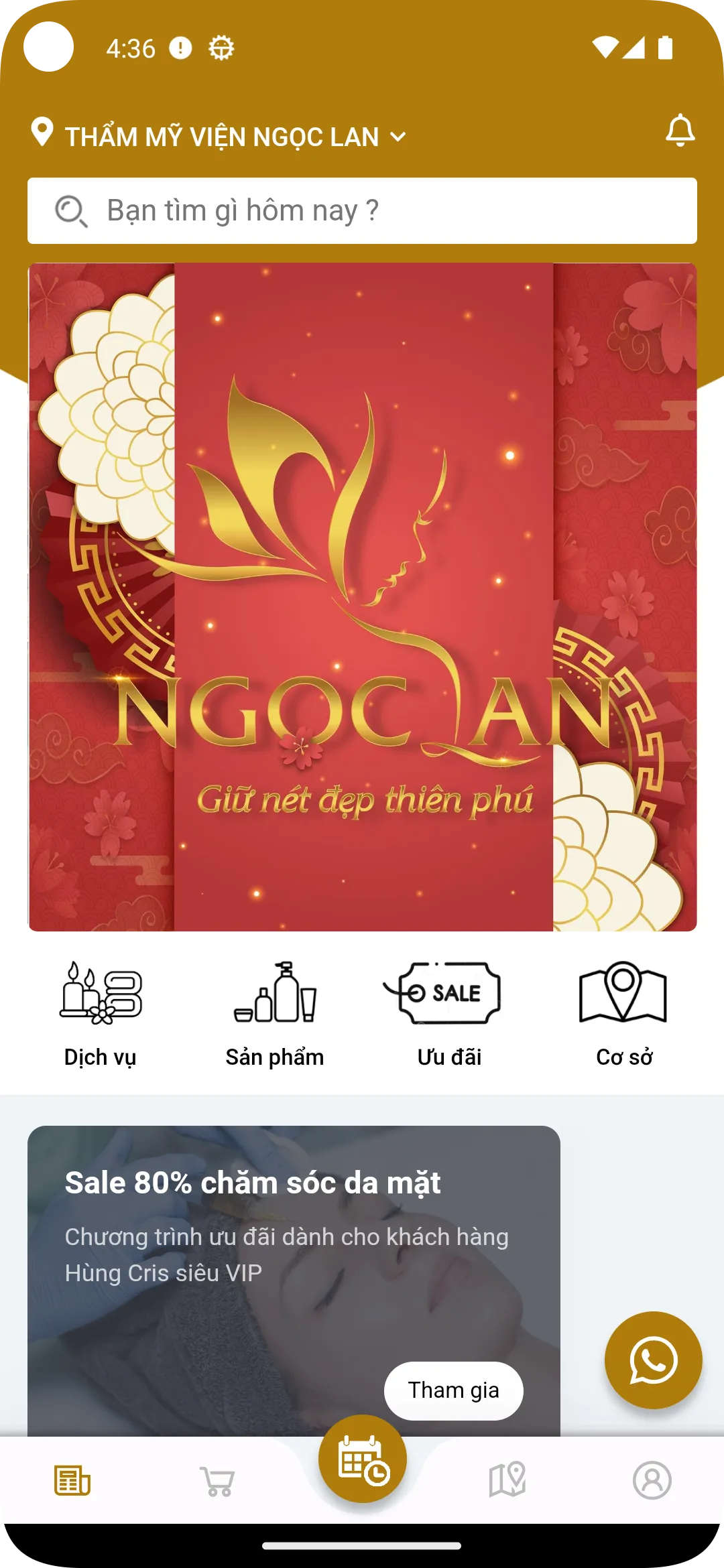 Thẩm Mỹ Viện Ngọc Lan | Indus Appstore | Screenshot