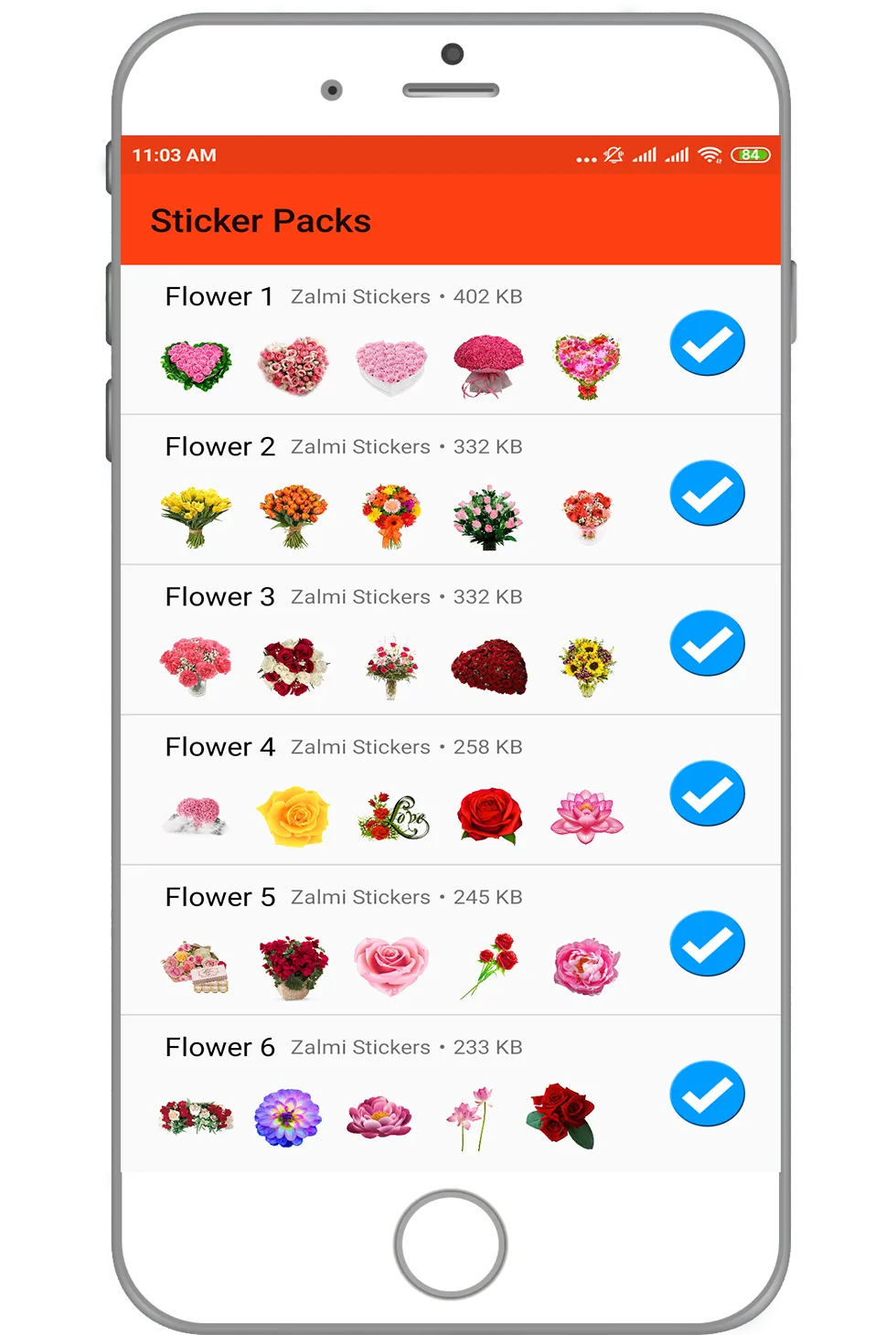 WAStickerApps - Flower Sticker | Indus Appstore | Screenshot