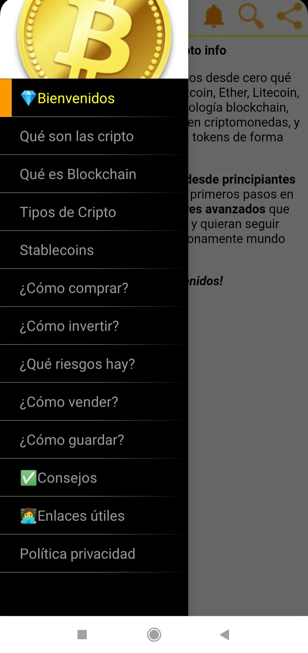 Crypto info | Indus Appstore | Screenshot