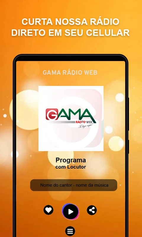 GAMA RÁDIO WEB | Indus Appstore | Screenshot