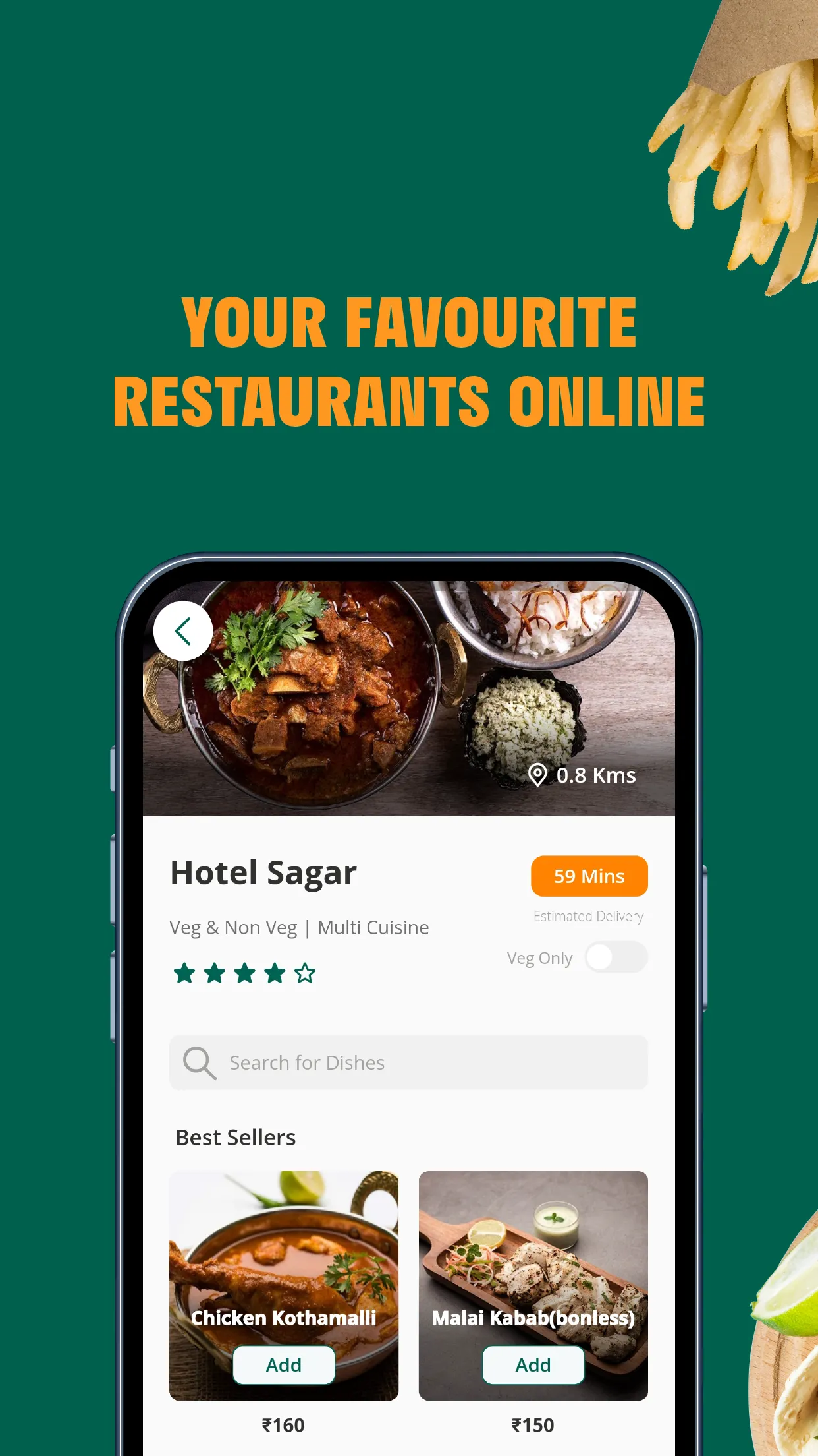 Fepper: Food Delivery | Indus Appstore | Screenshot