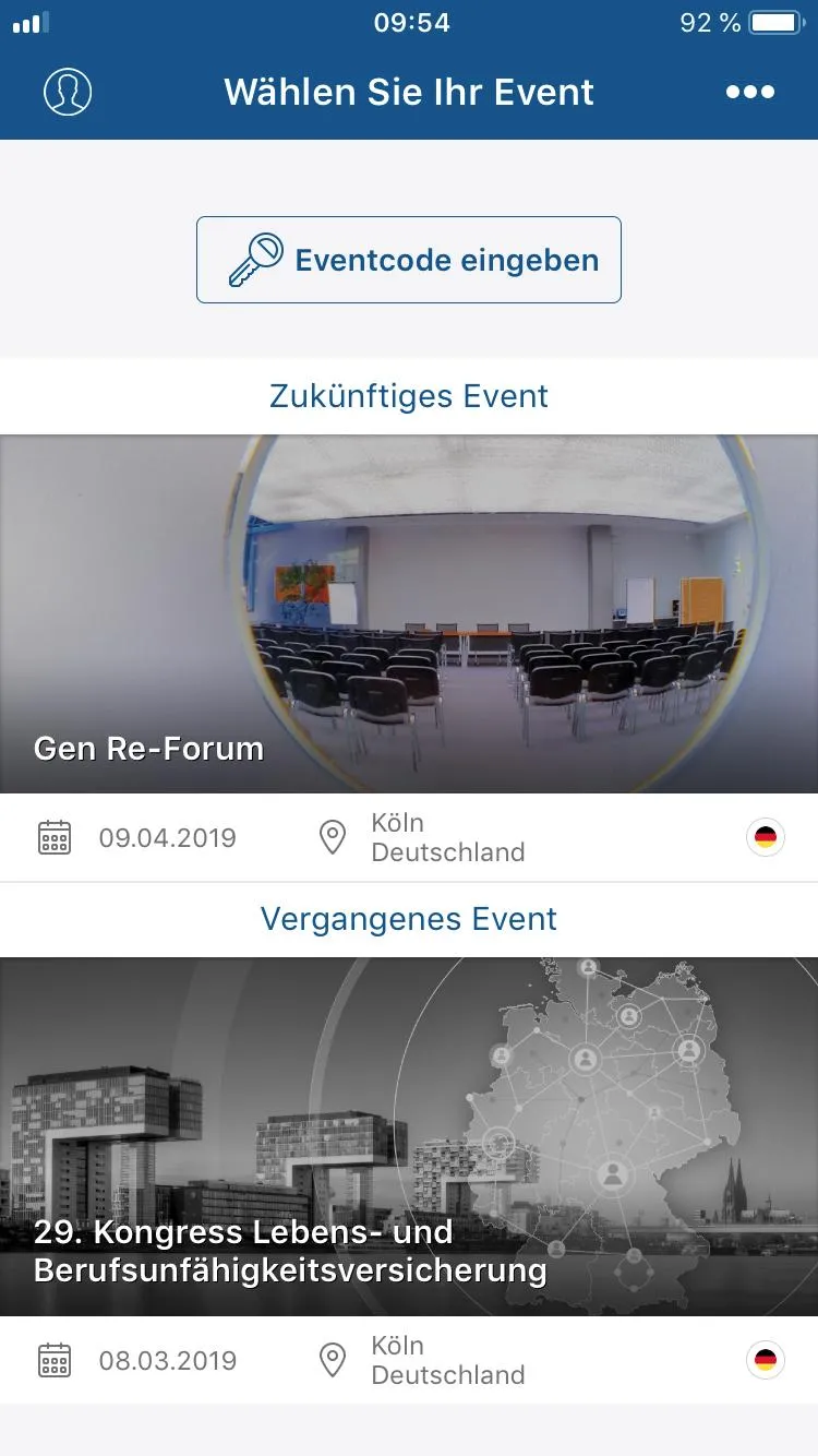 GR-Events | Indus Appstore | Screenshot